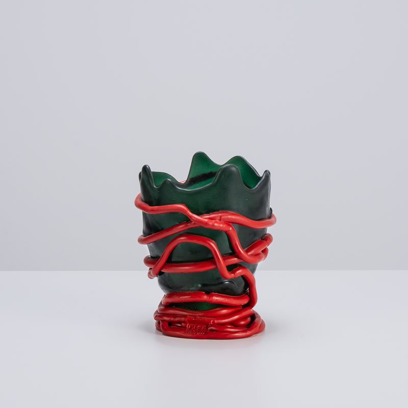 Gaetano Pesce, Vaso Fish Design in resina, marchio Fish Design