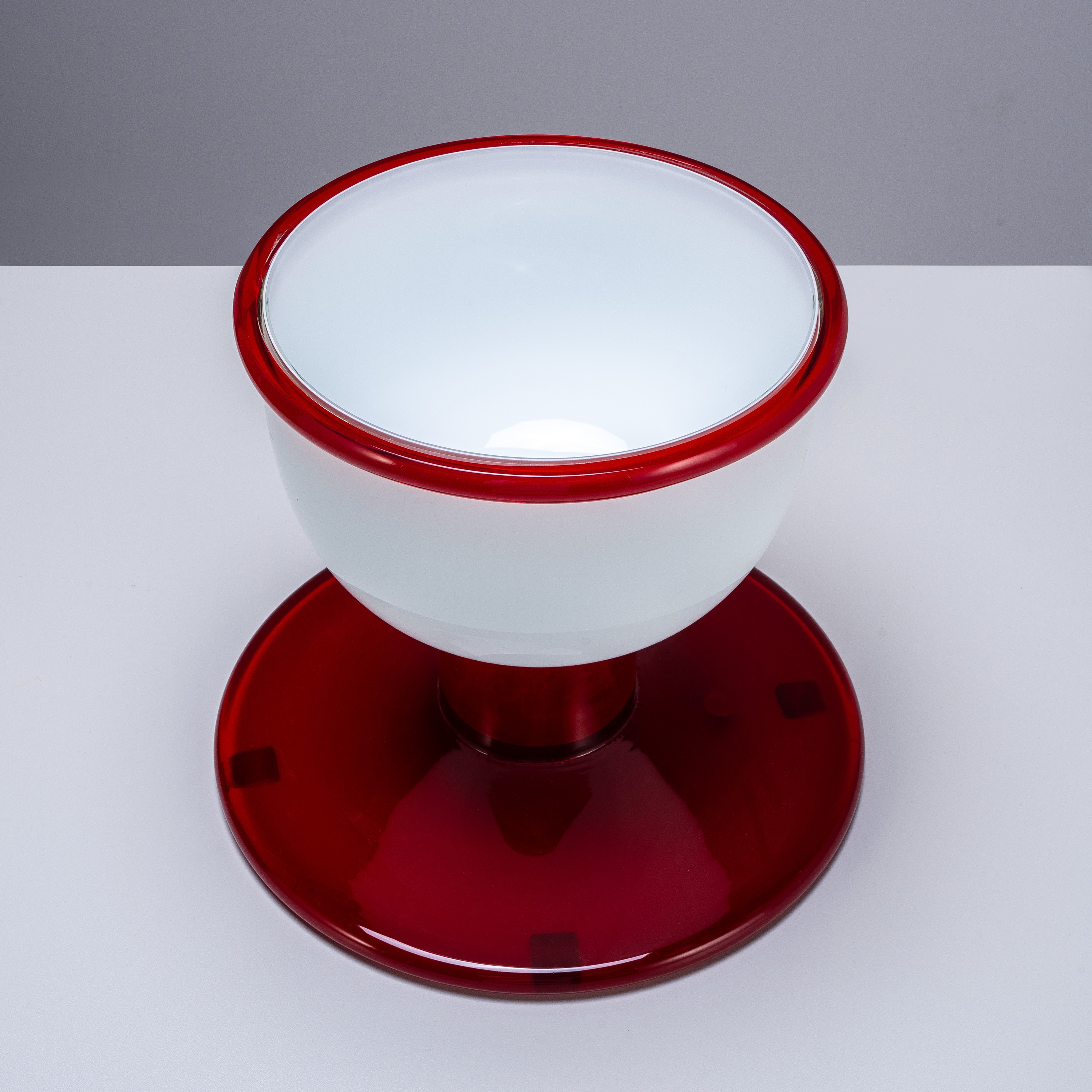 Ettore Sottsass, Coppa Schiavona in vetro per Vistosi