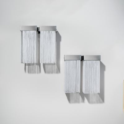 Vignelli, Massimo, Coppia di lampade da parete mod. 259/2