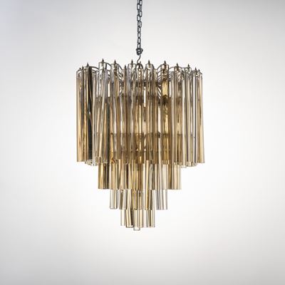 Vetreria di Murano, Lampadario a sospensione in vetro policromo
