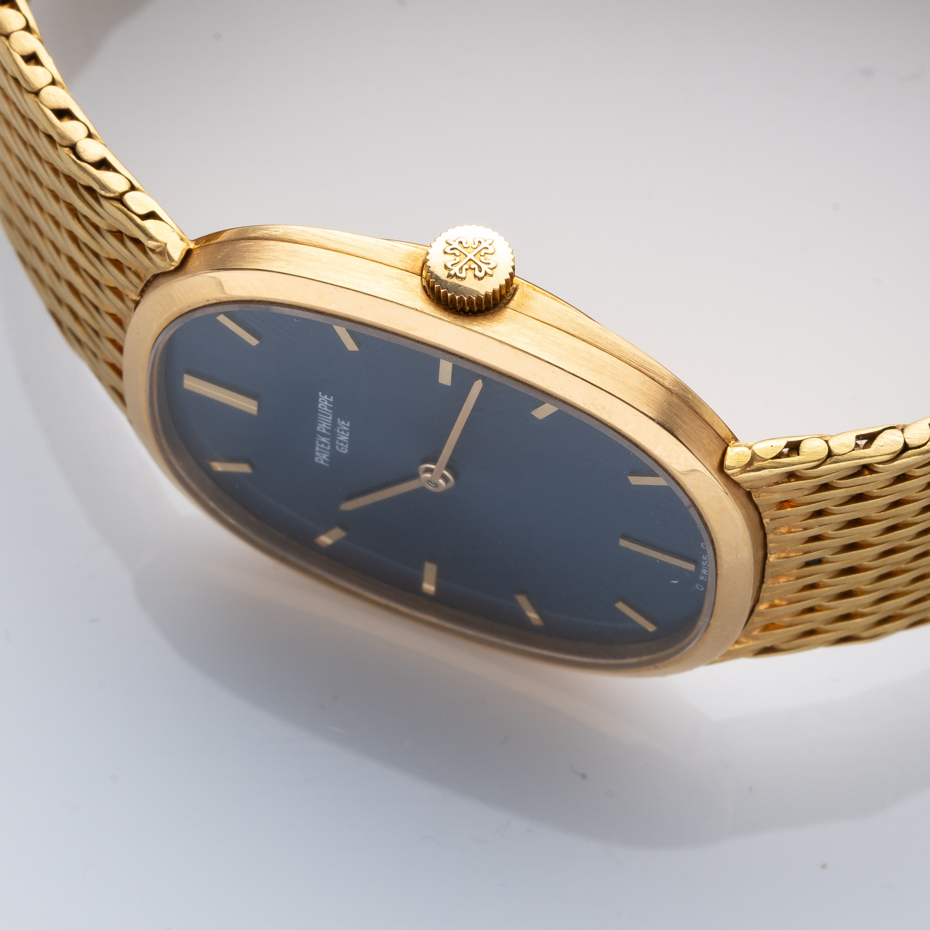 Patek Philippe - Ellipse, orologio da polso in oro giallo 18 kt a carica manuale, referenza 3548