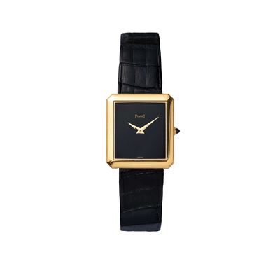 Tank oro 18 kt con carica manuale, cal. Piaget 9P2 (referenza 91542)