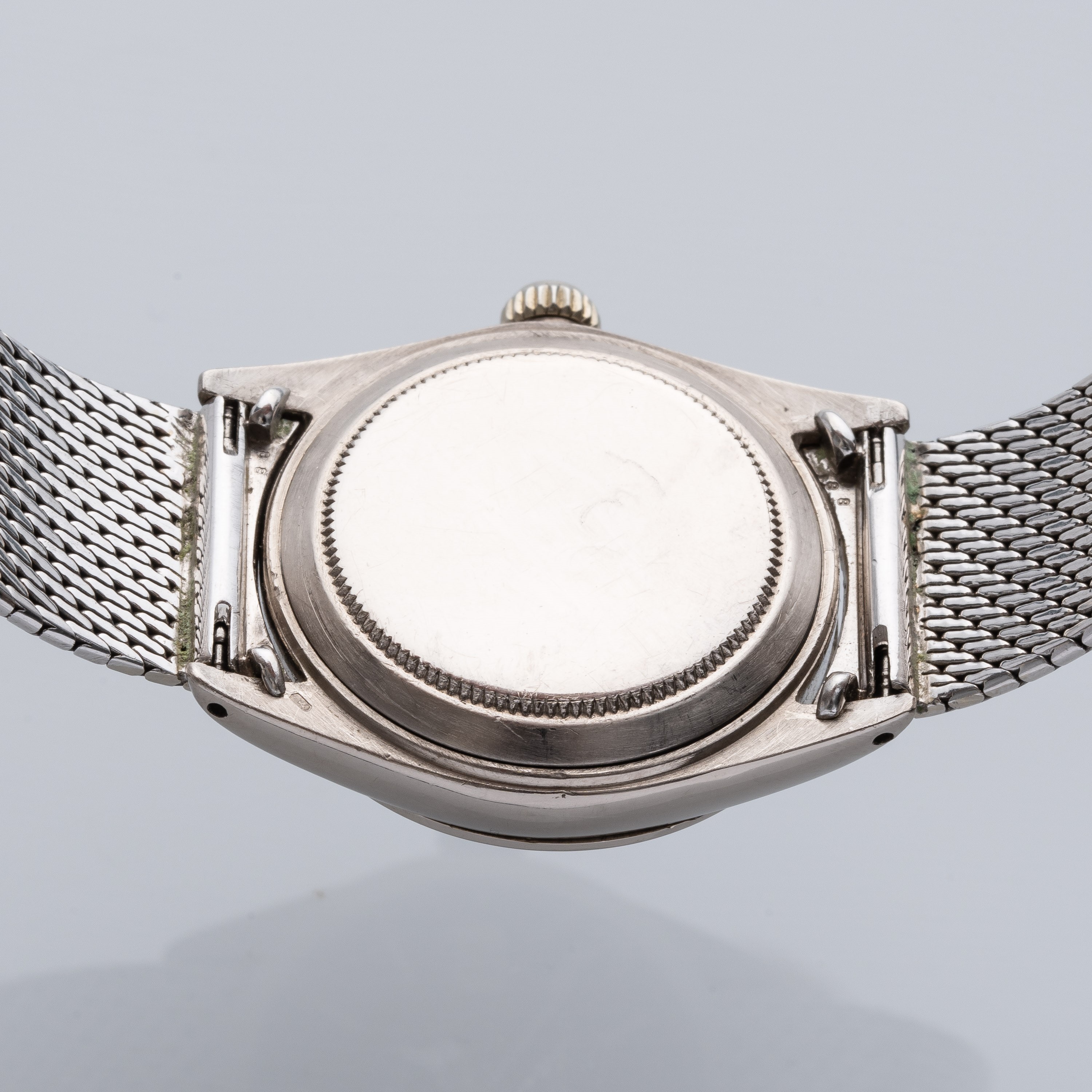 Rolex - Datejust Lady 6624 (1968) – orologio da donna in oro bianco 18 kt con quadrante nero