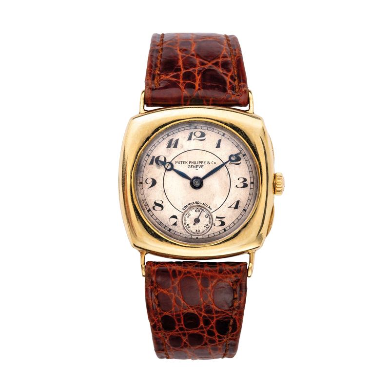 Patek Philippe - Carré Cambré, orologio da polso in oro giallo 18 kt a carica manuale