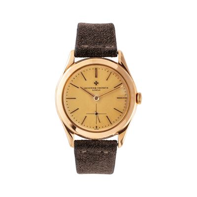 Calatrava 4600, orologio da polso a carica manuale in oro rosa 18 kt con piccoli secondi