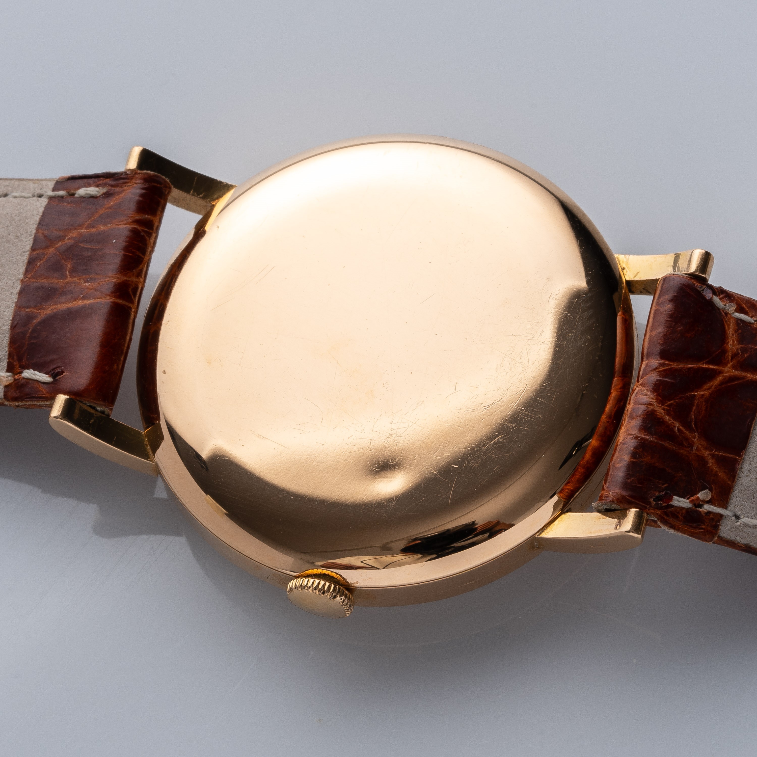 Iwc - Calatrava oversize — oro giallo 18 kt, orologio da polso a carica manuale con piccoli secon...