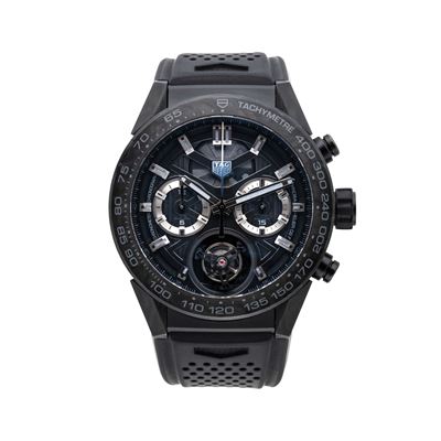 Carrera Limited Edition Tourbillion Porsche, orologio automatico con cassa in carbonio