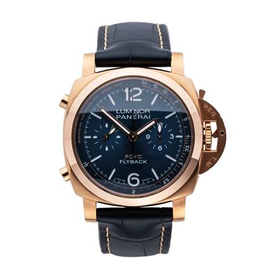 Luminor Yach Challenge Flyback Chrono (PAM01020), cronografo flyback automatico in oro rosso 18 k...
