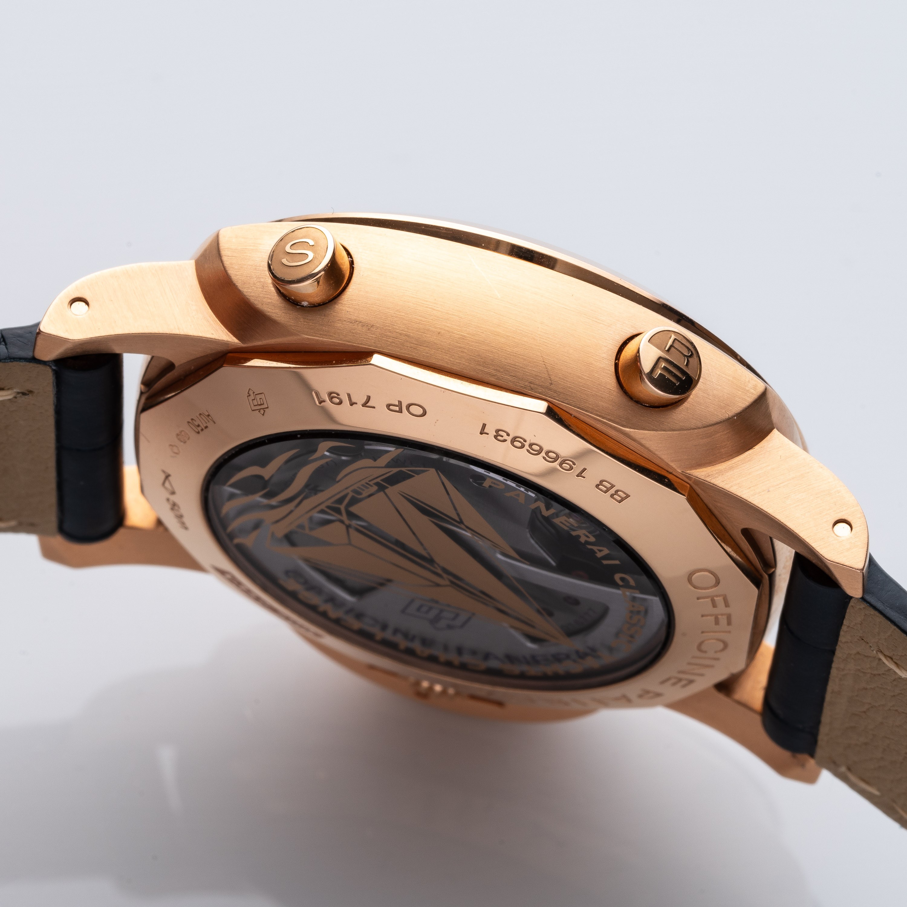 Panerai - Luminor Yach Challenge Flyback Chrono (PAM01020), cronografo flyback automatico in oro ...