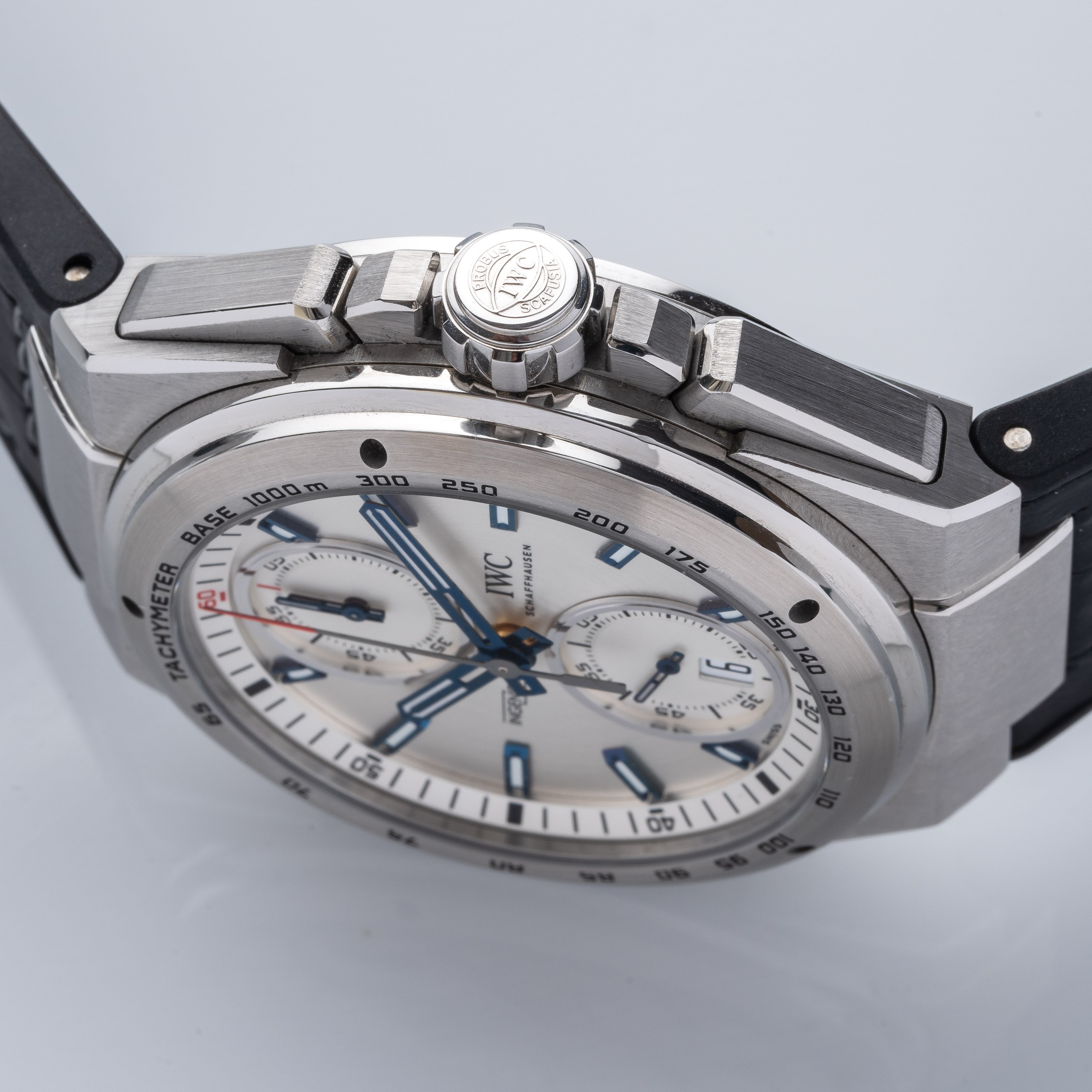 Iwc - Ingenieur Chronograph Racer (referenza IW378509), cronografo automatico in acciaio