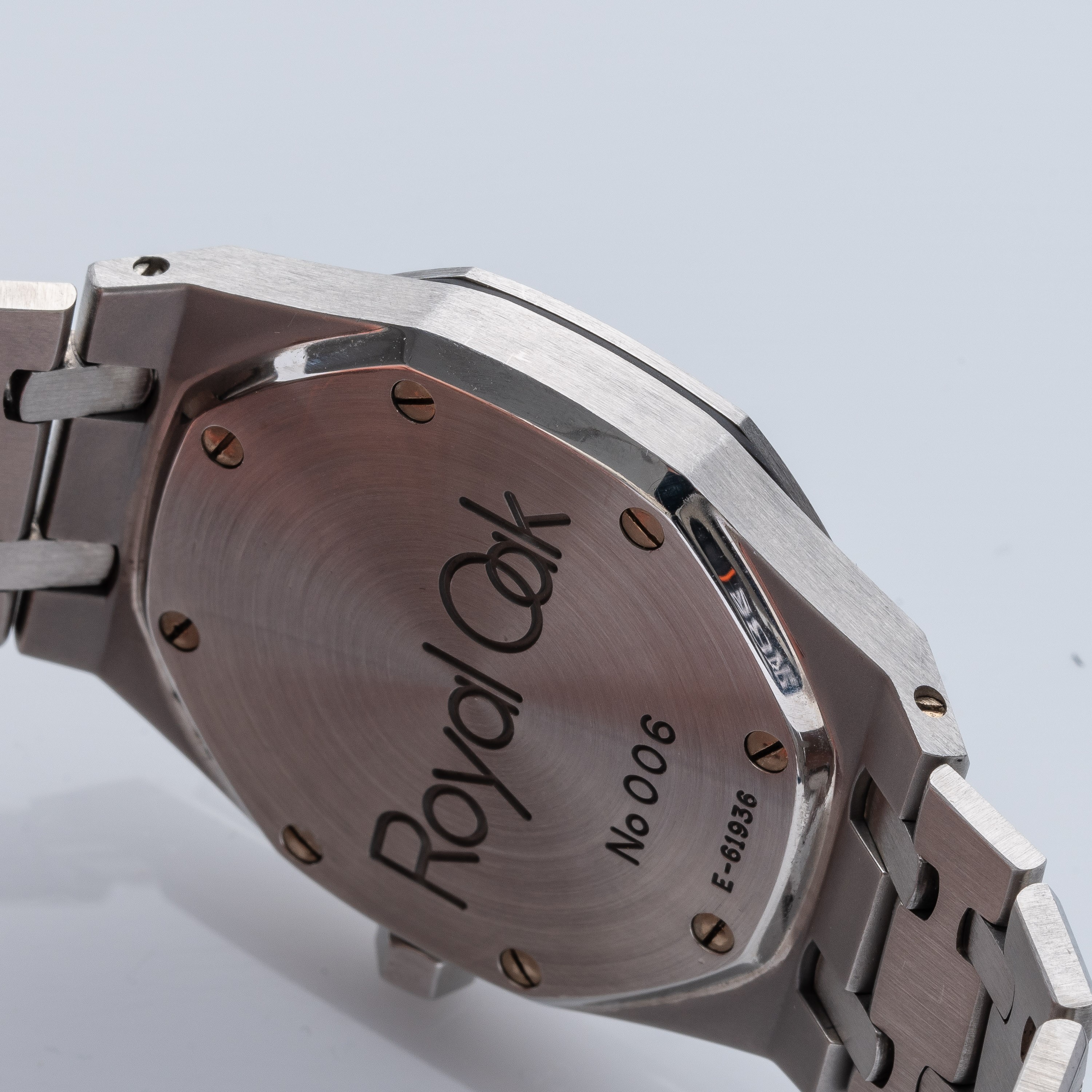 Audemars Piguet - Royal Oak 14790ST, orologio da polso solo tempo automatico in acciaio con ghier...