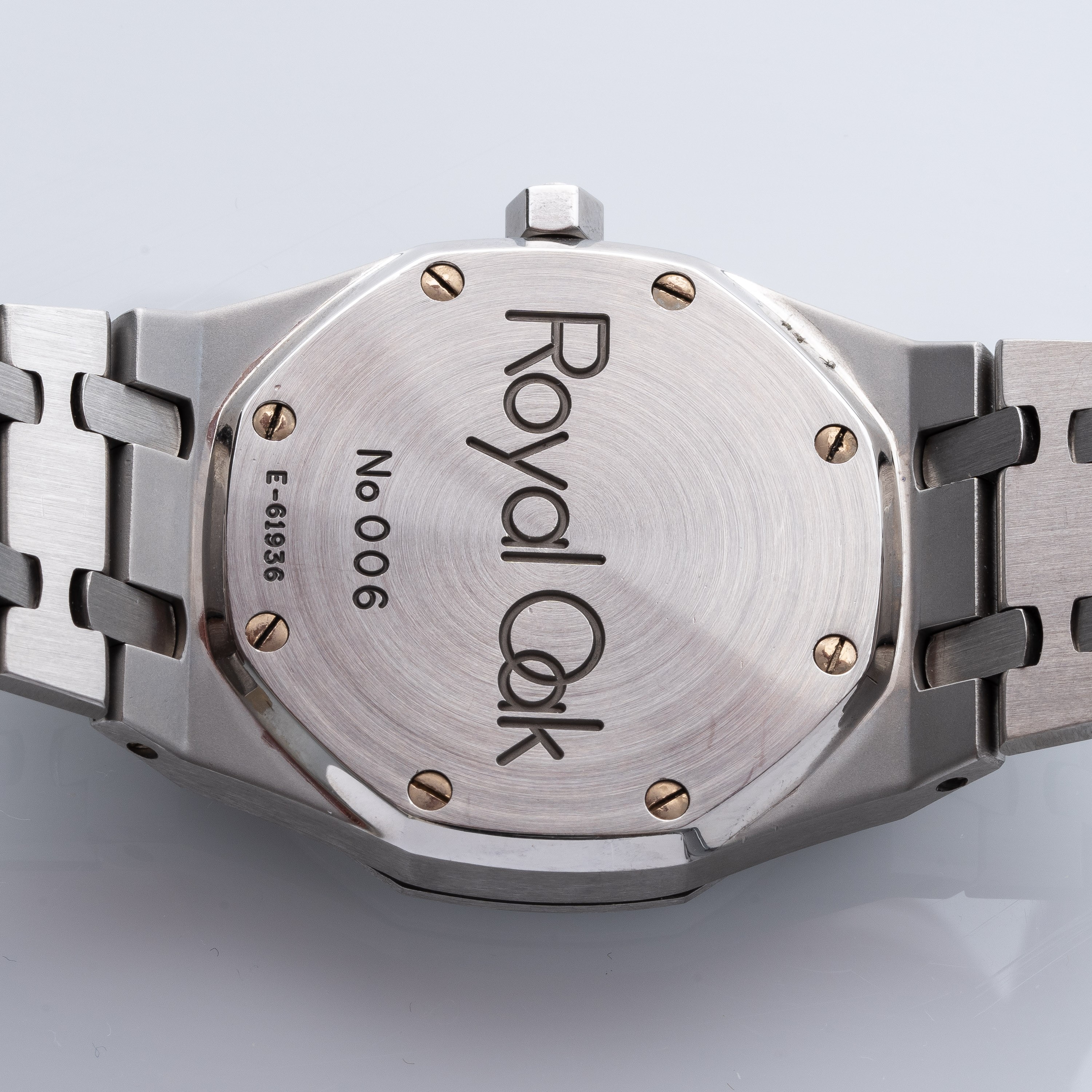 Audemars Piguet - Royal Oak 14790ST, orologio da polso solo tempo automatico in acciaio con ghier...