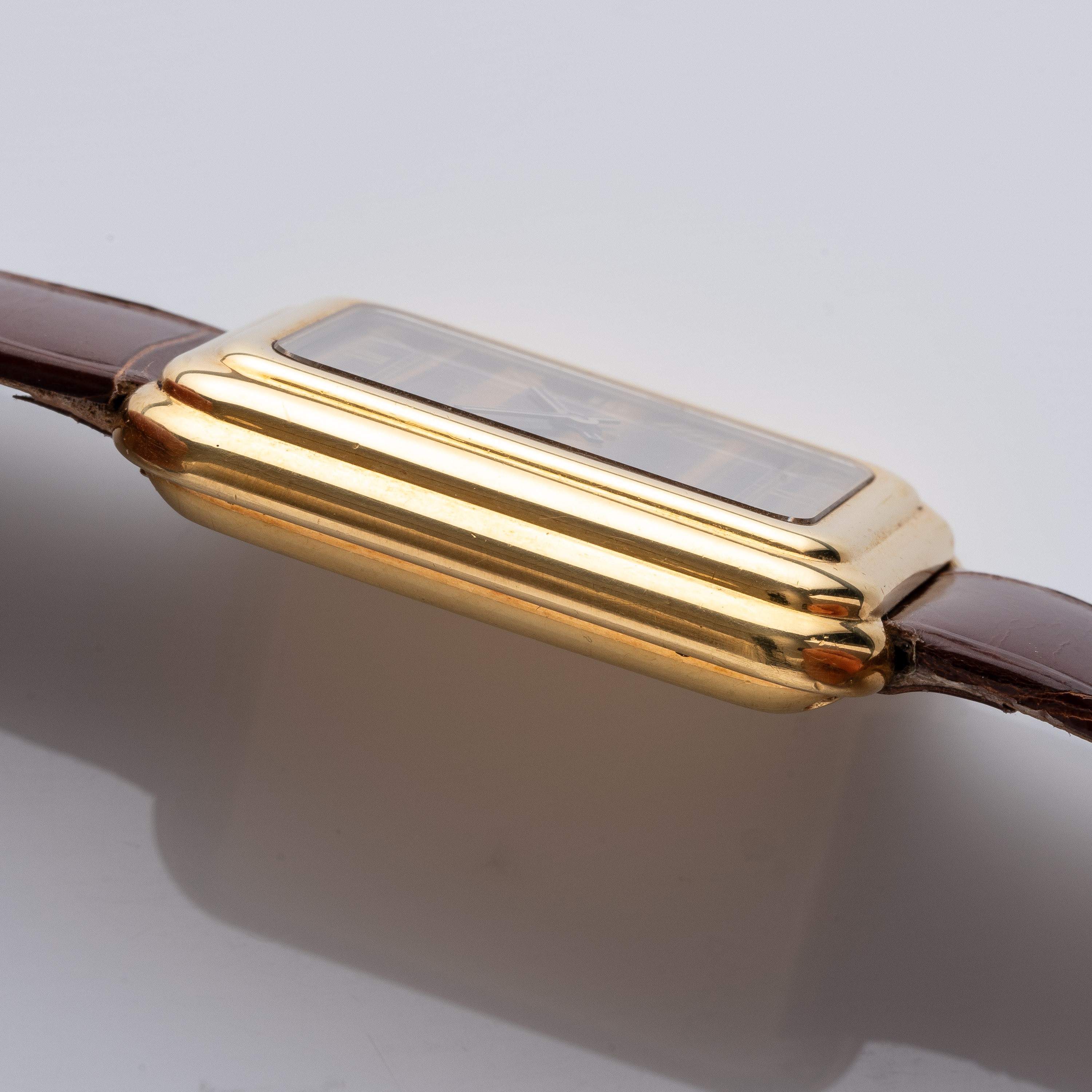 Gerald Genta - Calendario perpetuo con fasi lunari, orologio automatico in oro giallo 18 kt con q...