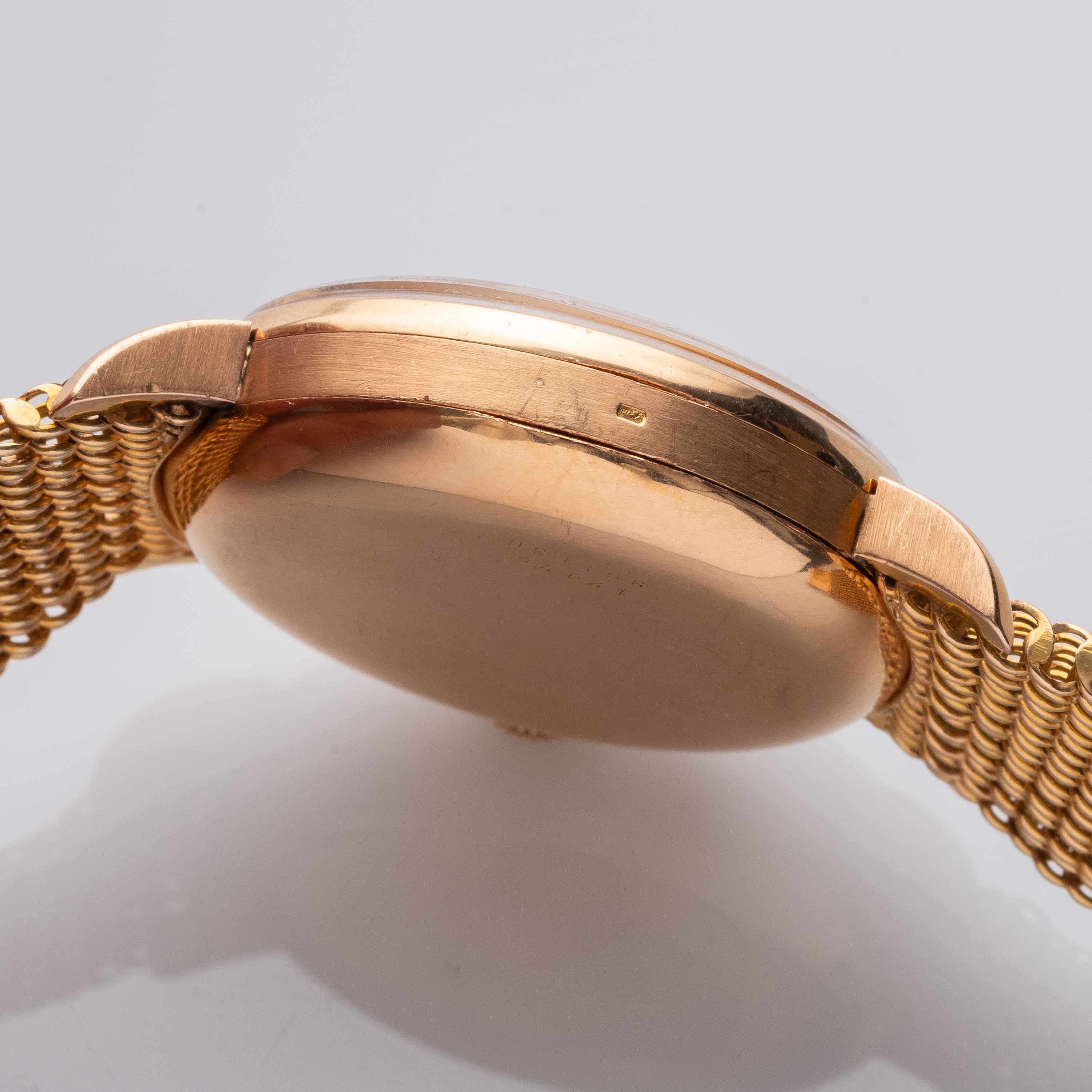 Universal Geneve - Cronografo Pulsometrico in oro rosa 18kt con quadrante rosa e carica manuale
