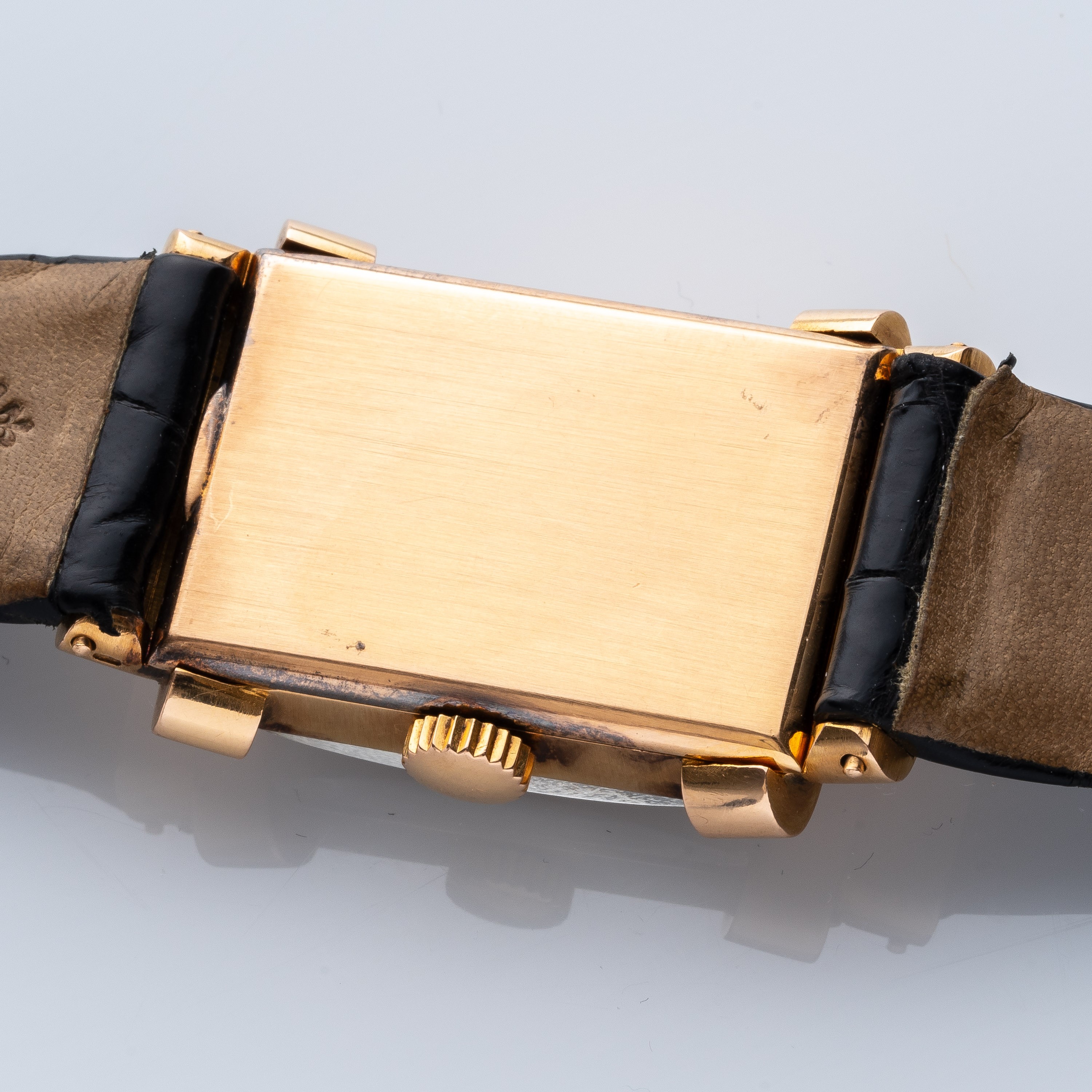 Patek Philippe - Tank, orologio a carica manuale in oro rosa 18 kt