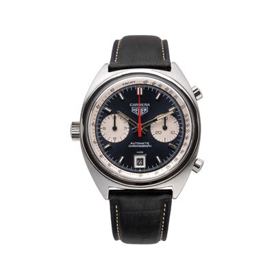 Carrera 1153 cronografo automatico in acciaio