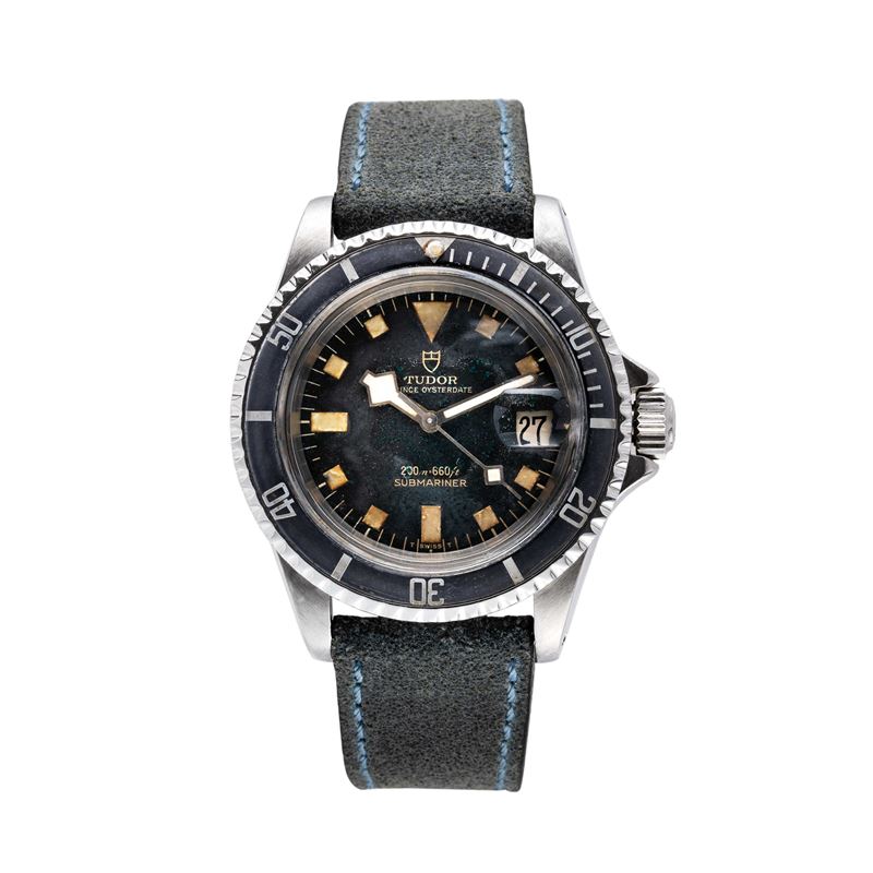 Tudor - Submariner ref. 7021/8, 1968 — orologio da polso in acciaio con carica automatica ETA 248...
