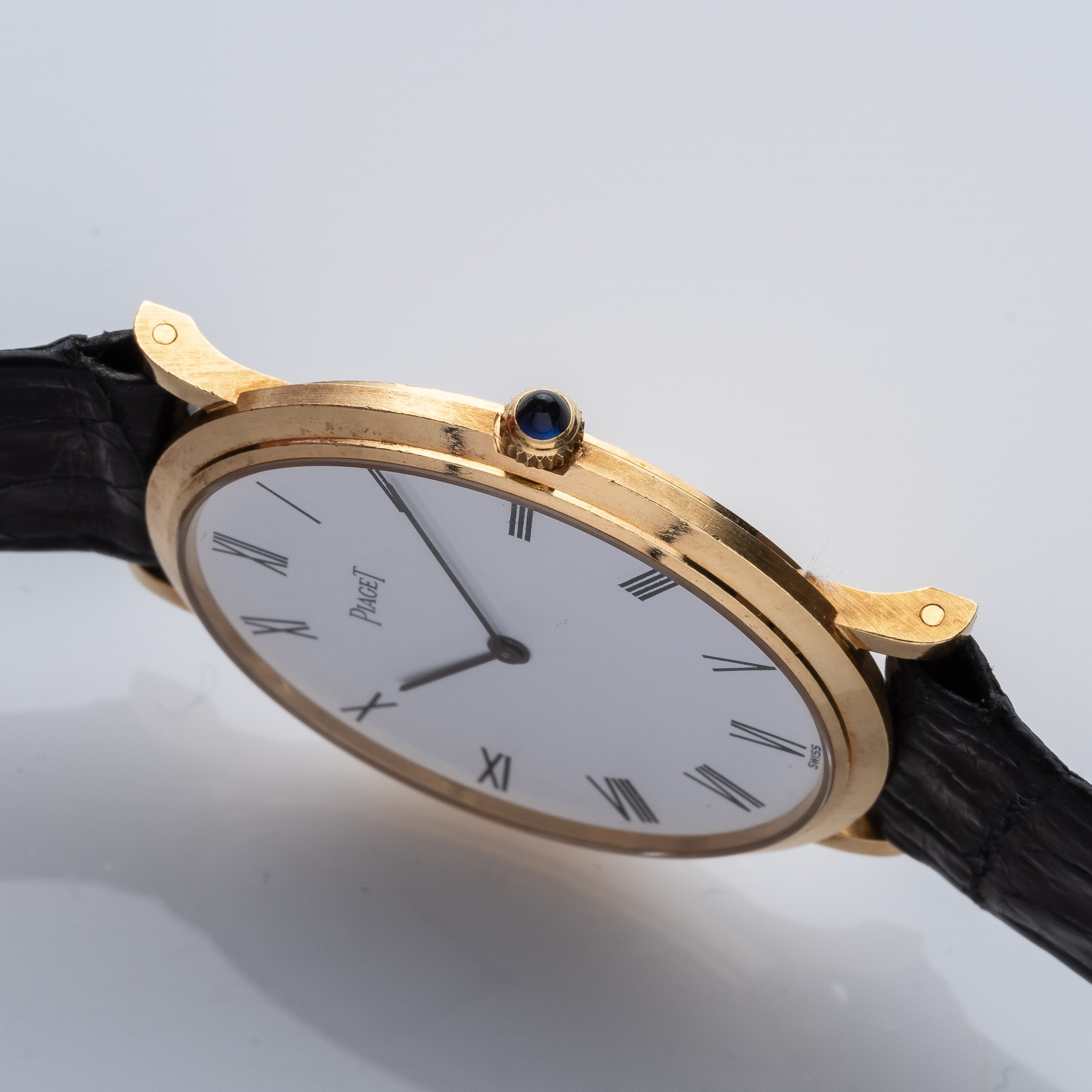Piaget - Altipiano 902 – Orologio da polso solo tempo in oro giallo 18 kt con quadrante bianco