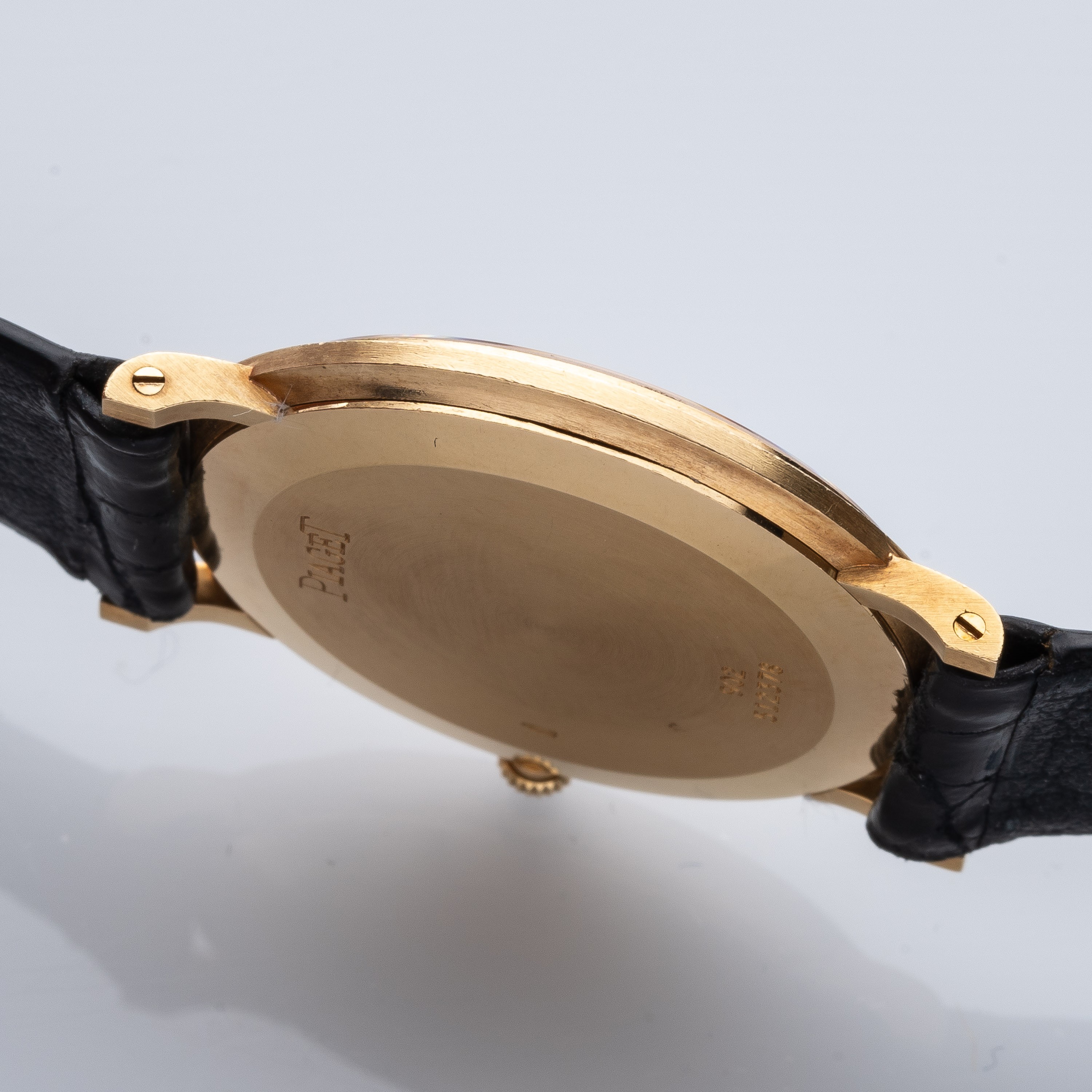 Piaget - Altipiano 902 – Orologio da polso solo tempo in oro giallo 18 kt con quadrante bianco