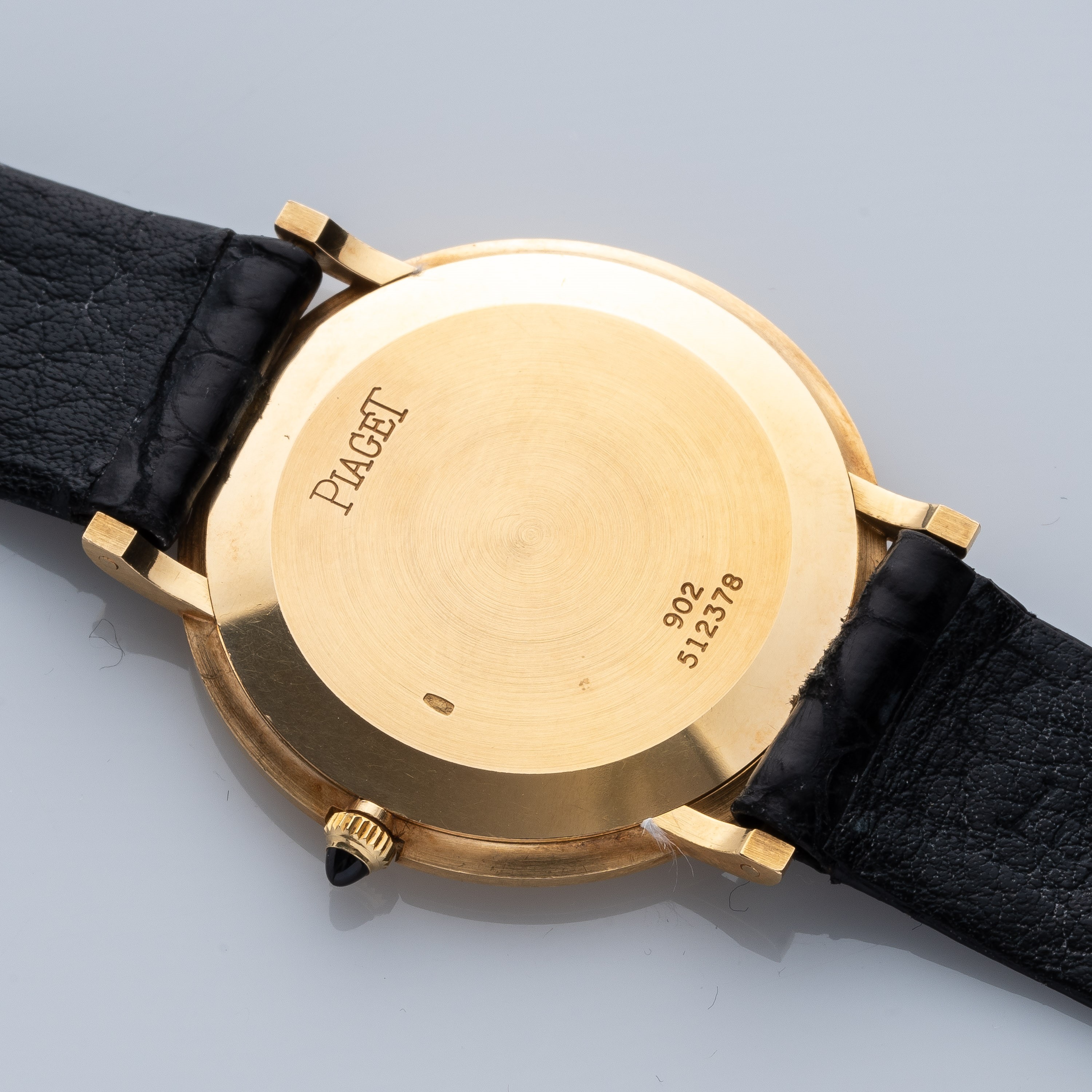 Piaget - Altipiano 902 – Orologio da polso solo tempo in oro giallo 18 kt con quadrante bianco