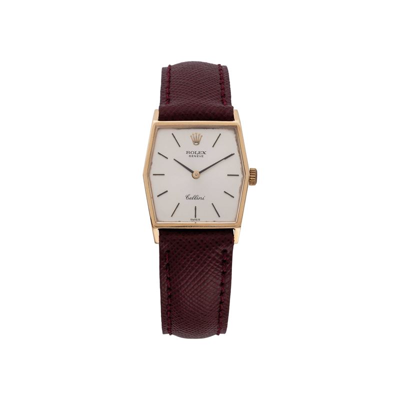 Rolex - Cellini Lady, orologio da polso in oro giallo 18 kt a carica manuale