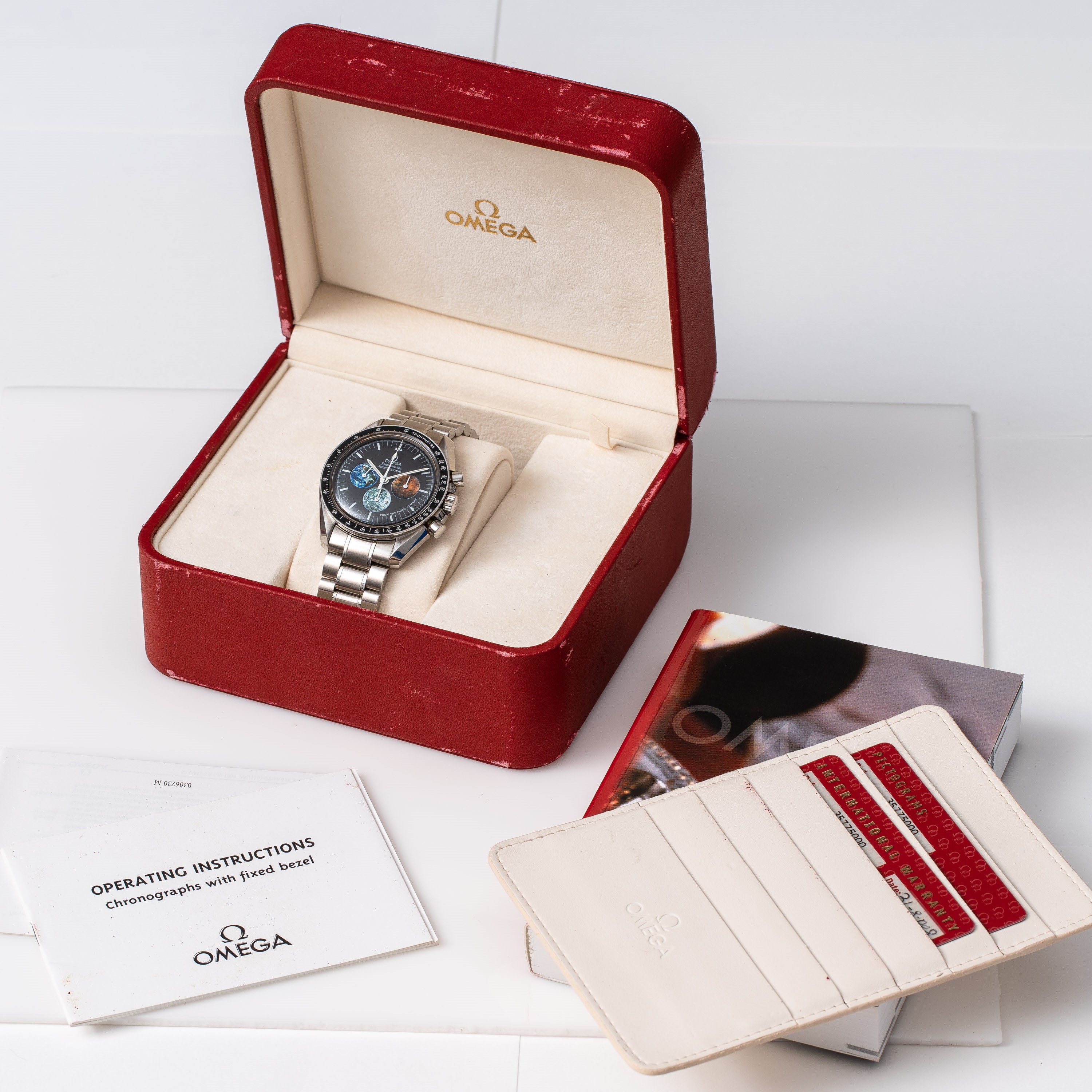 Omega - Speedmaster Professional Mission to Mars 35775000, cronografo a tre contatori a carica ma...