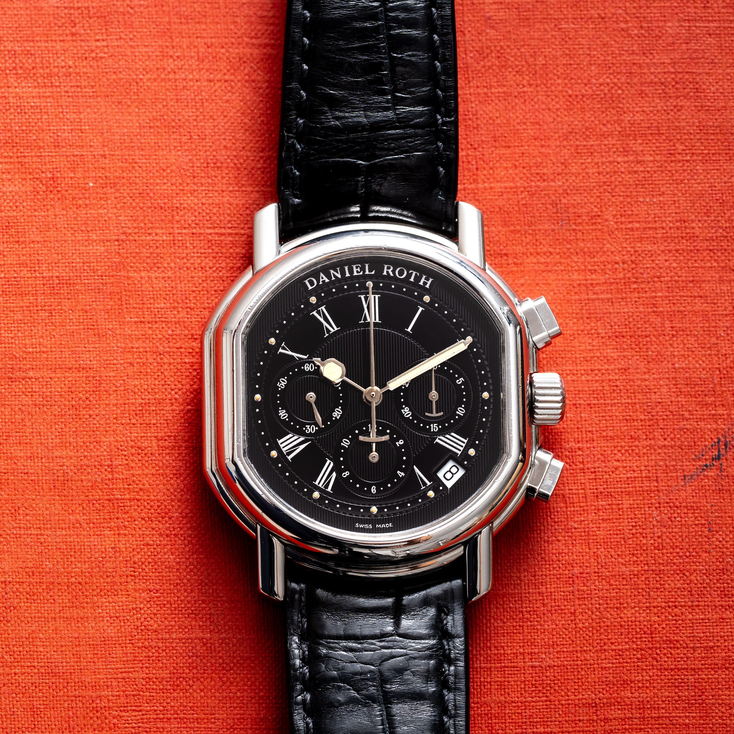 Daniel Roth - Master Chronograph — cronografo automatico in acciaio con quadrante nero