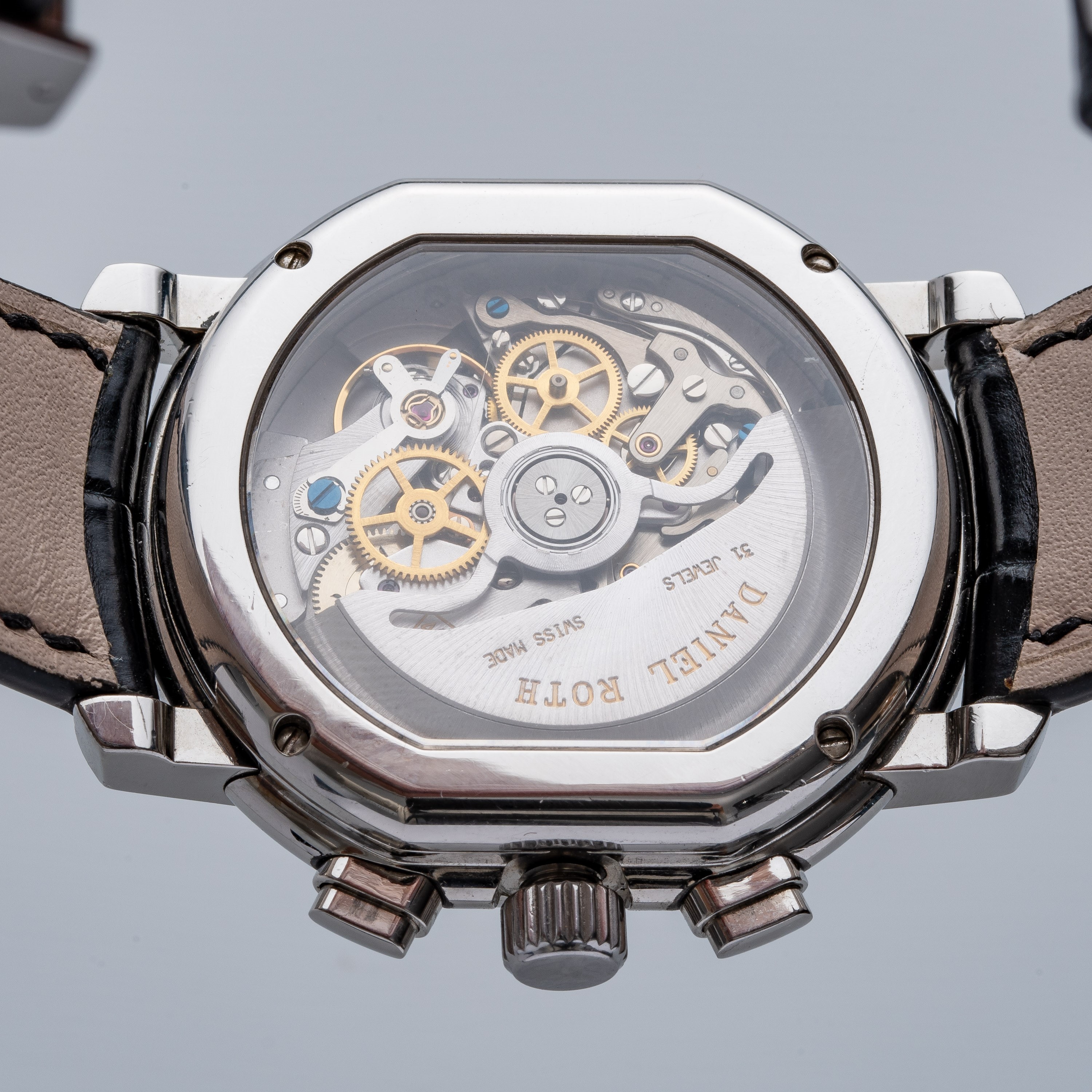 Daniel Roth - Master Chronograph — cronografo automatico in acciaio con quadrante nero