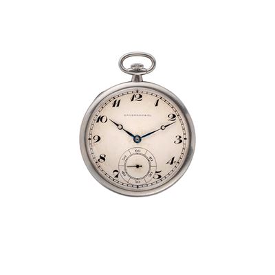 Orologio da tasca in platino con movimento Audemars Piguet