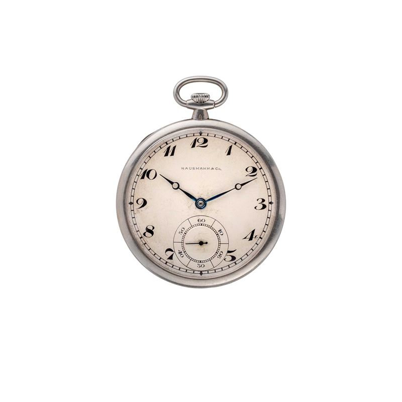 Hausmann - Orologio da tasca in platino con movimento Audemars Piguet