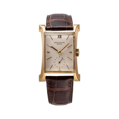 Pagoda (Pagonda) — orologio solo tempo in oro giallo 18 kt con piccoli secondi