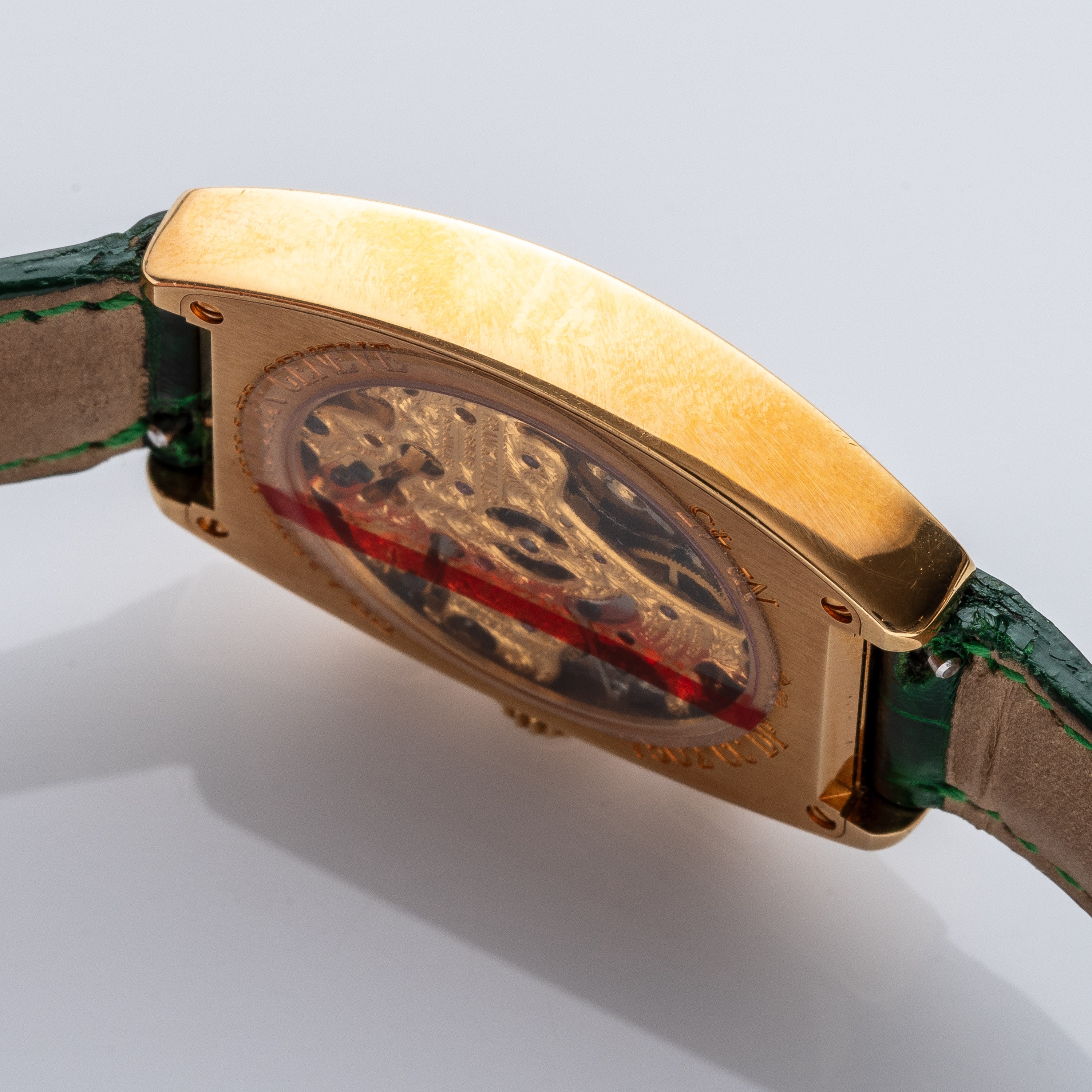 Franck Muller - Casablanca 7502 CC DP Cronografo manuale in oro giallo 18 kt con diamanti, quadra...