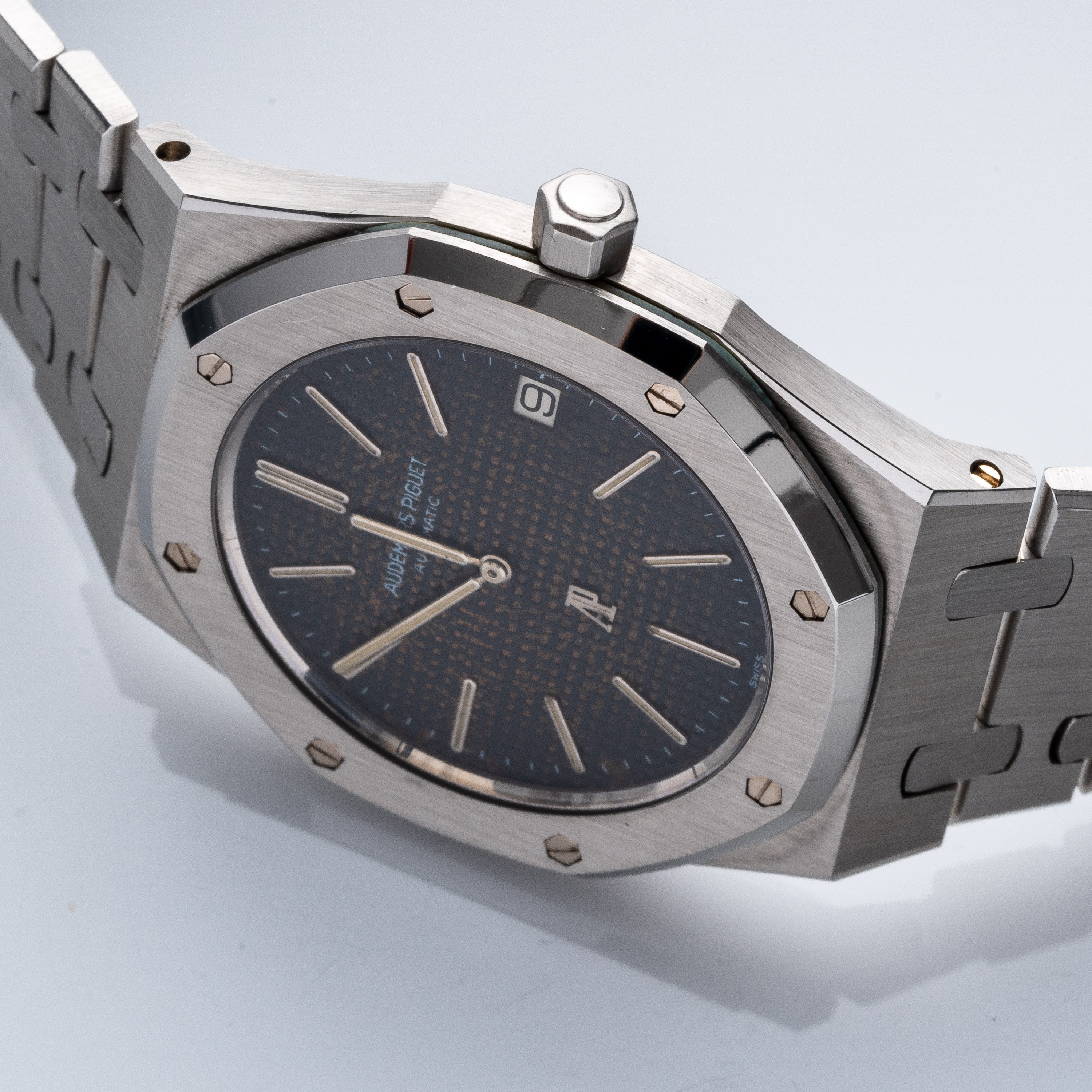 Audemars Piguet - Royal Oak 5402 in acciaio, orologio automatico con quadrante tropicale marrone