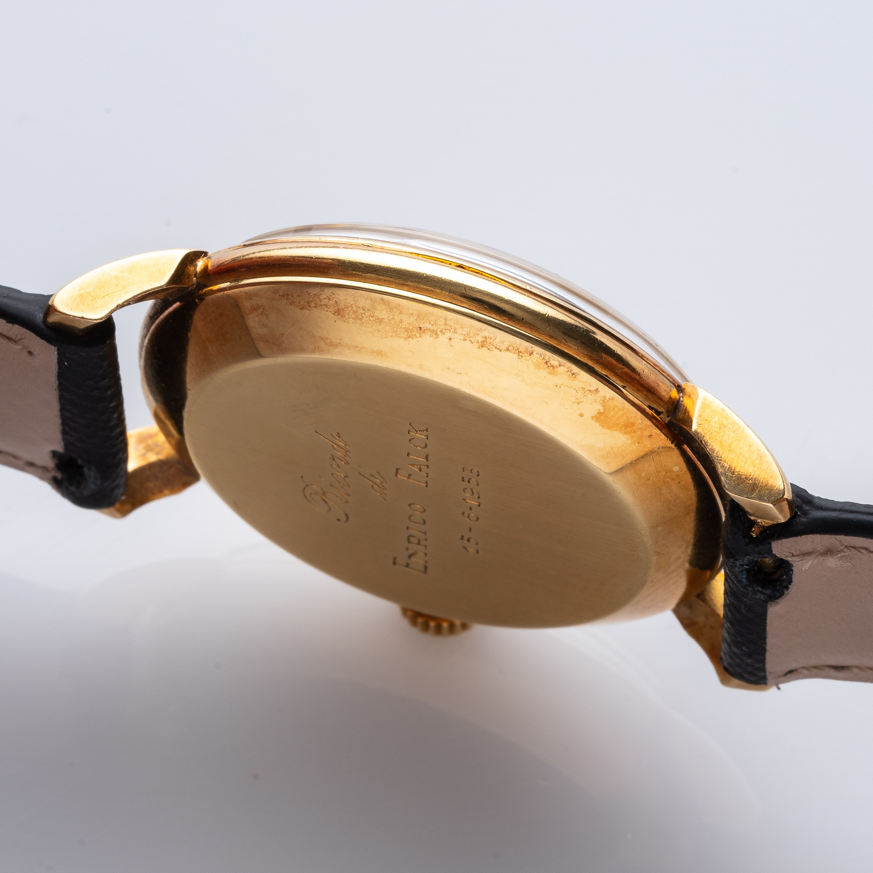 Patek Philippe - Calatrava 2482, orologio solo tempo in oro giallo 18 kt con quadrante bitonale, ...