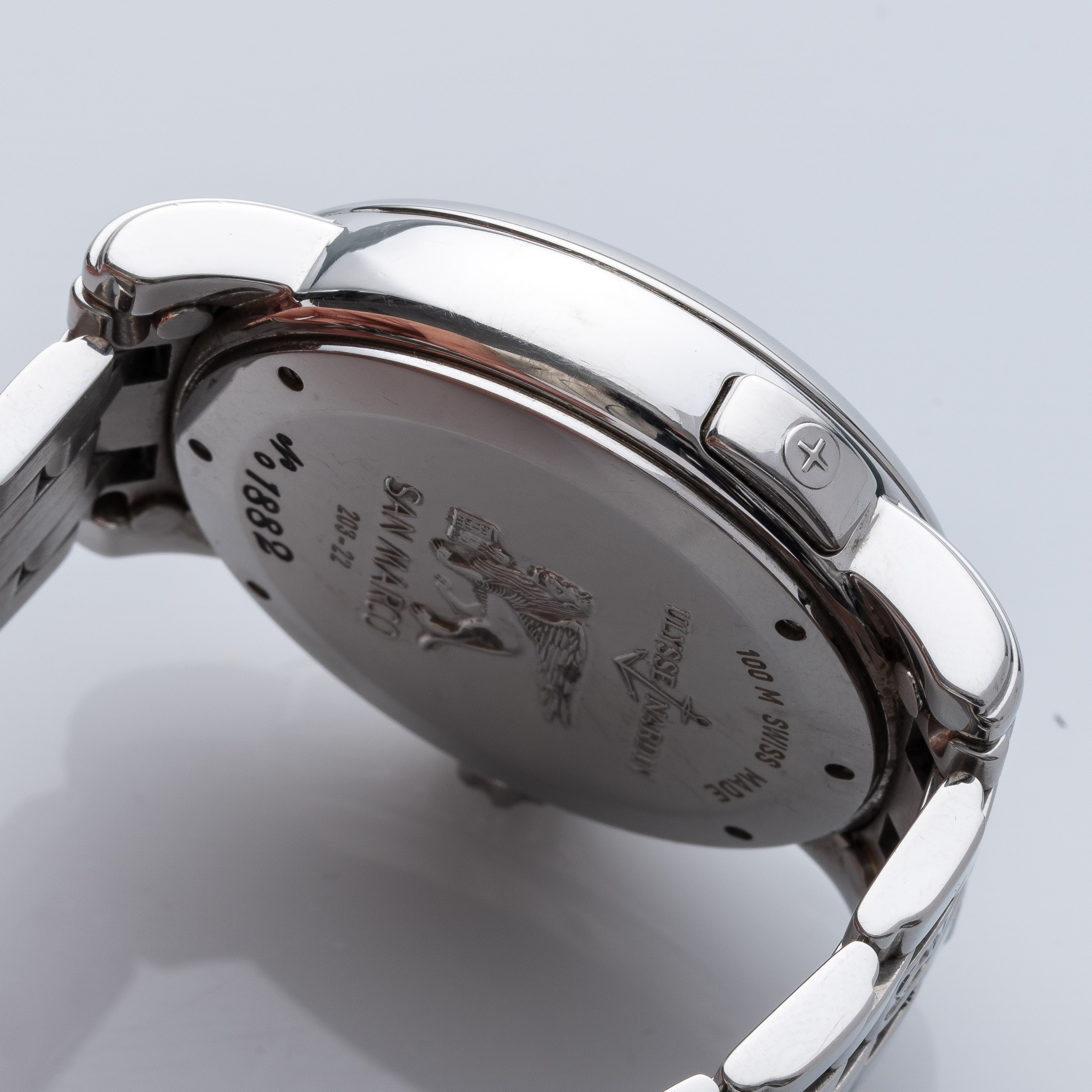 Ulysse Nardin - San Marco GMT — orologio GMT a carica automatica in acciaio con doppio fuso orari...