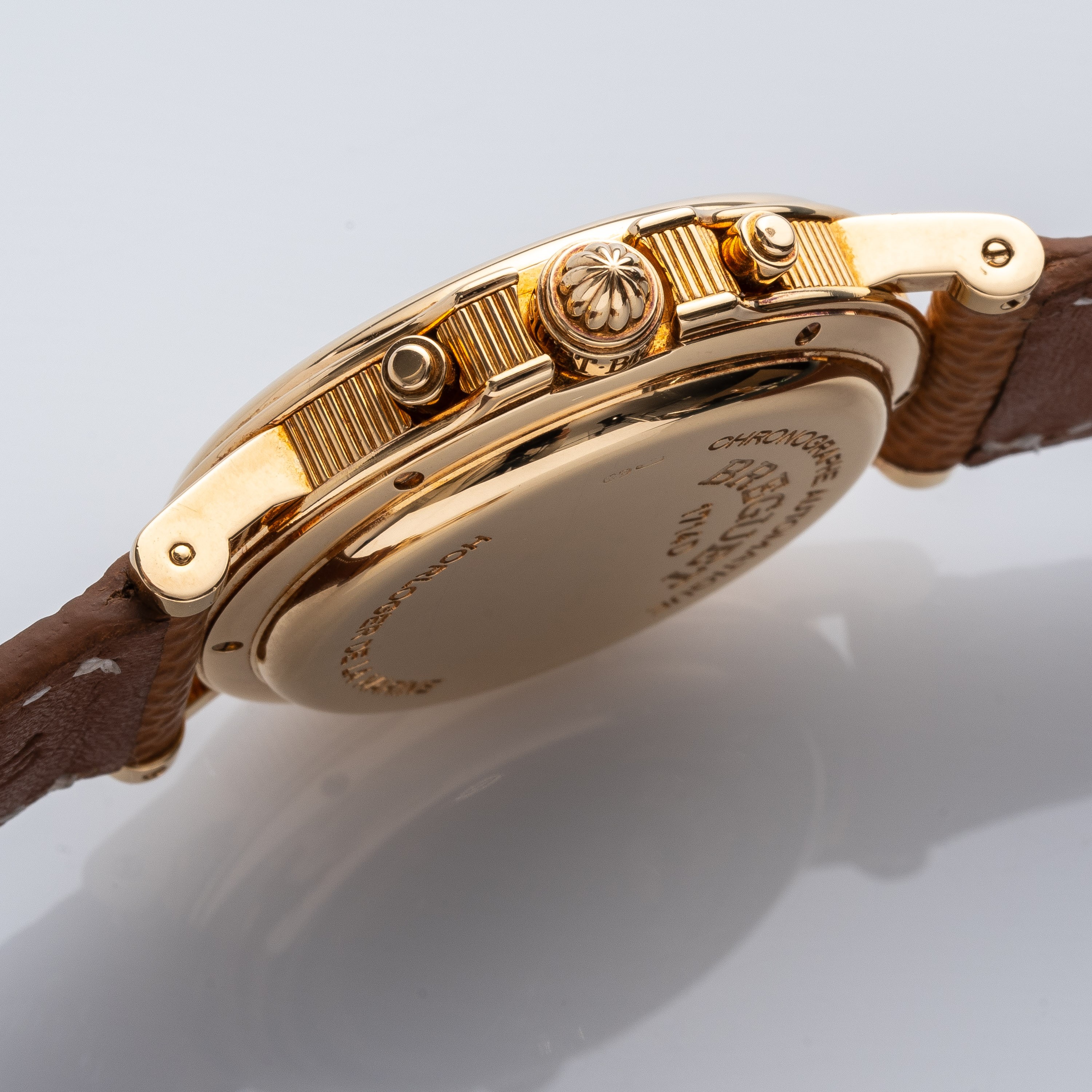 Breguet - Marine Chronograph 4460, cronografo automatico in oro 18kt con quadrante bitonale