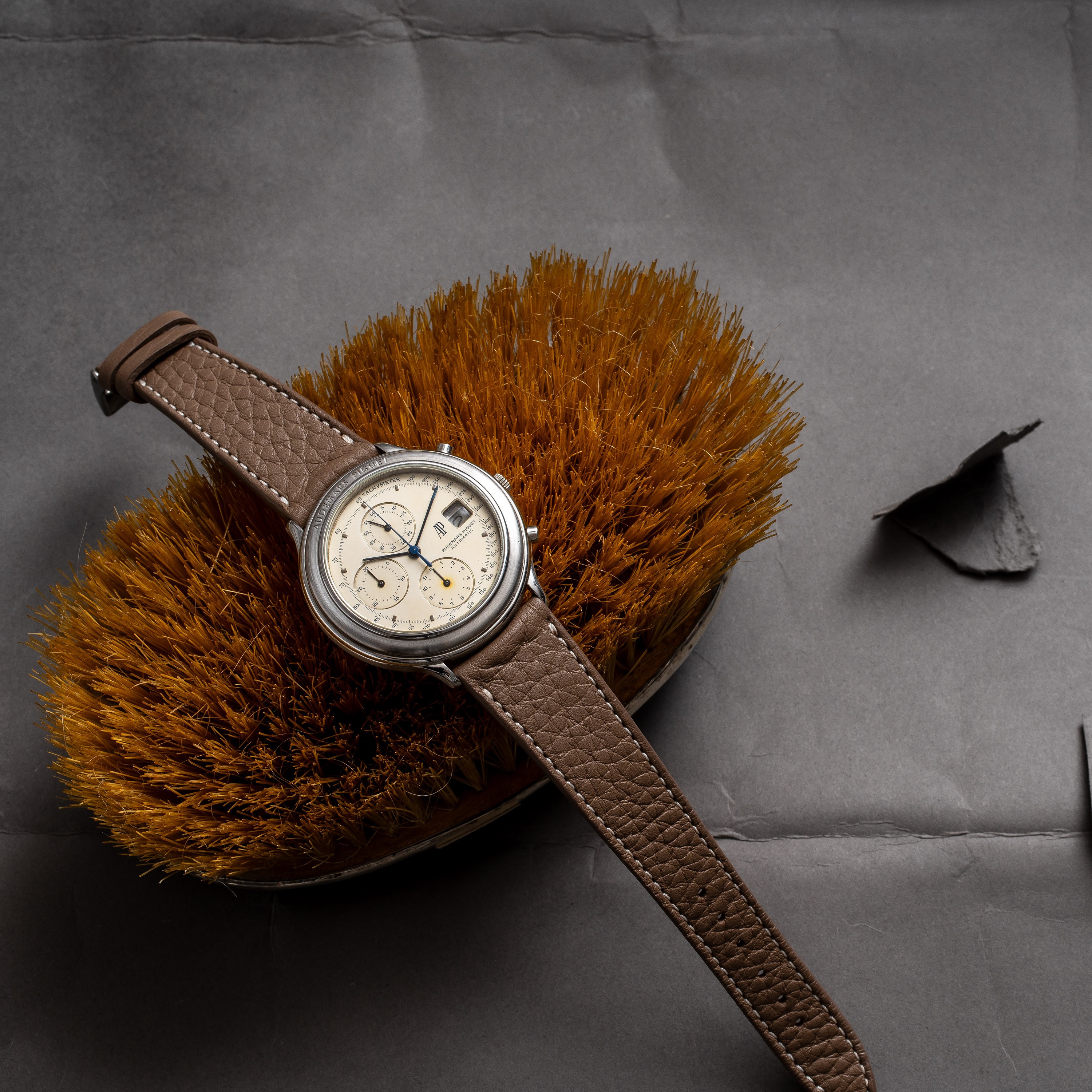 Audemars Piguet - Huitieme Chronographe a carica automatica in acciaio (Ref. ST25644)