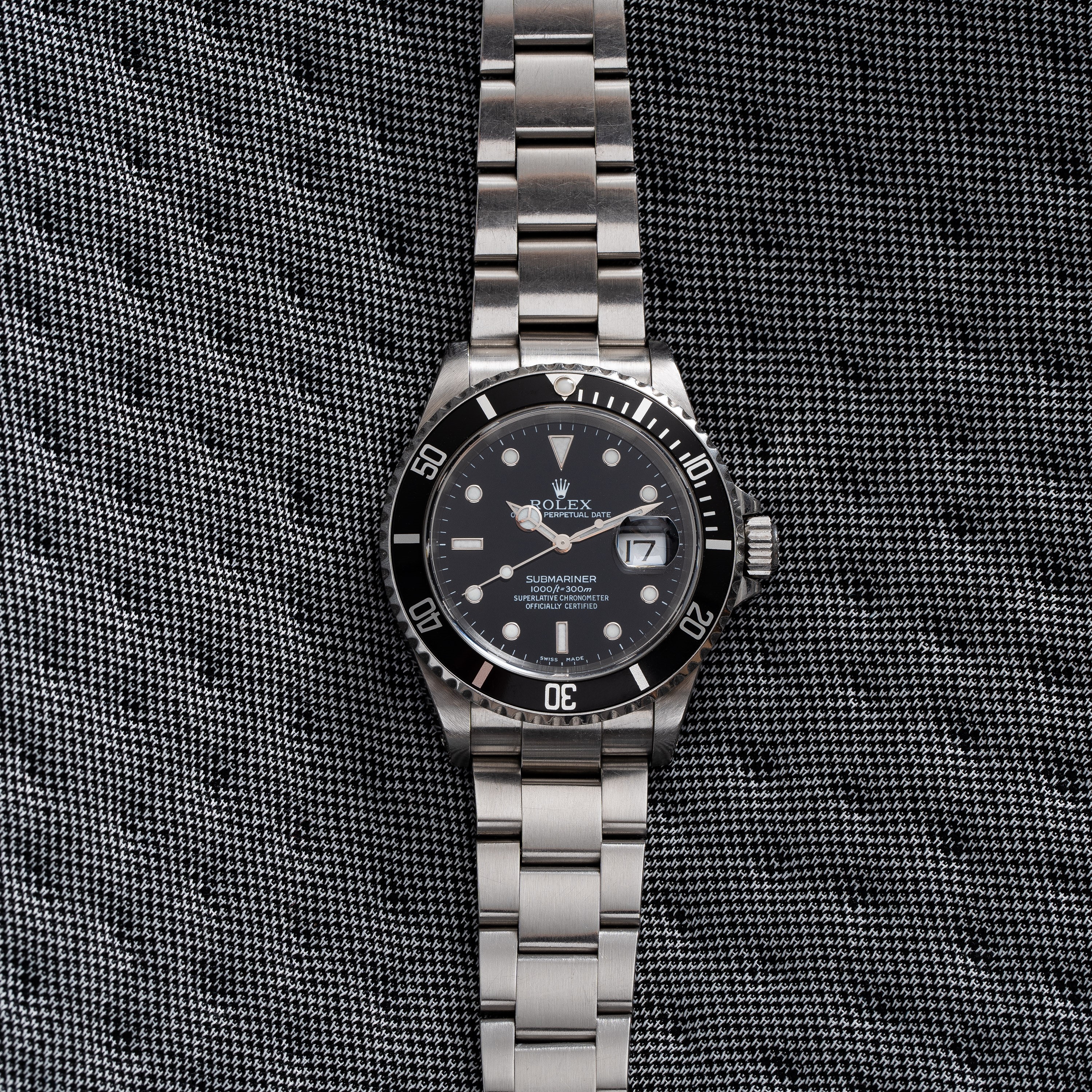 Rolex - Submariner Date 16610, orologio automatico in acciaio (Giraglia Cup 2000)