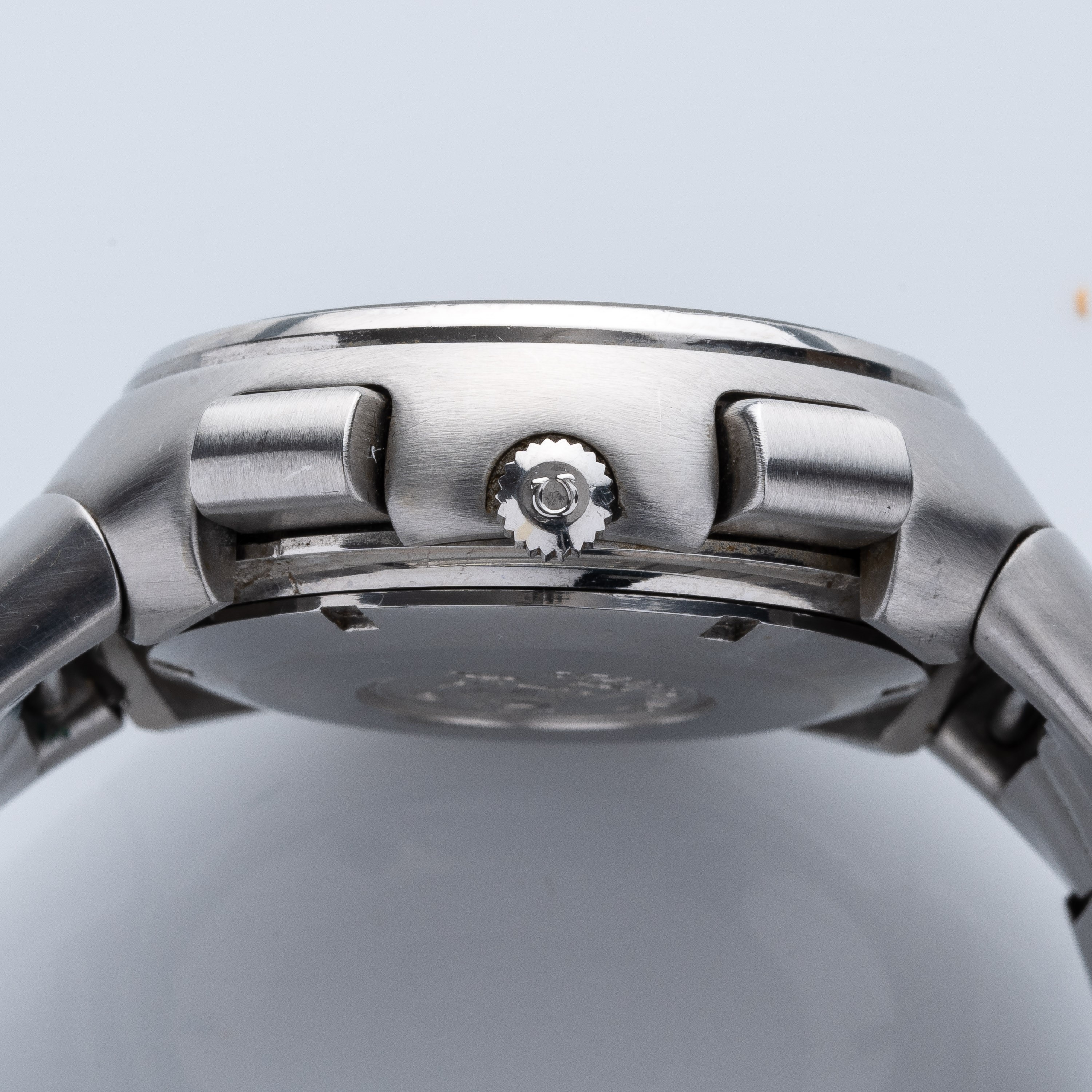 Omega - Speedmaster F300Hz (Speedsonic) — cronografo mecaquarzo con quadrante grigio a specchio