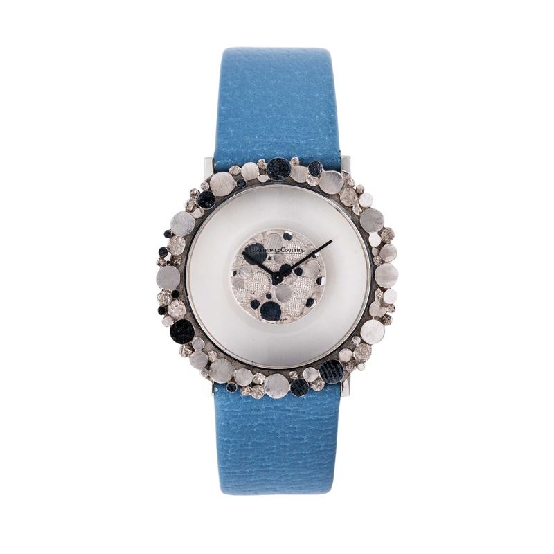 Jaeger le Coultre - Jaeger-LeCoultre, Mystery, orologio misterioso in oro bianco 18 kt a carica m...