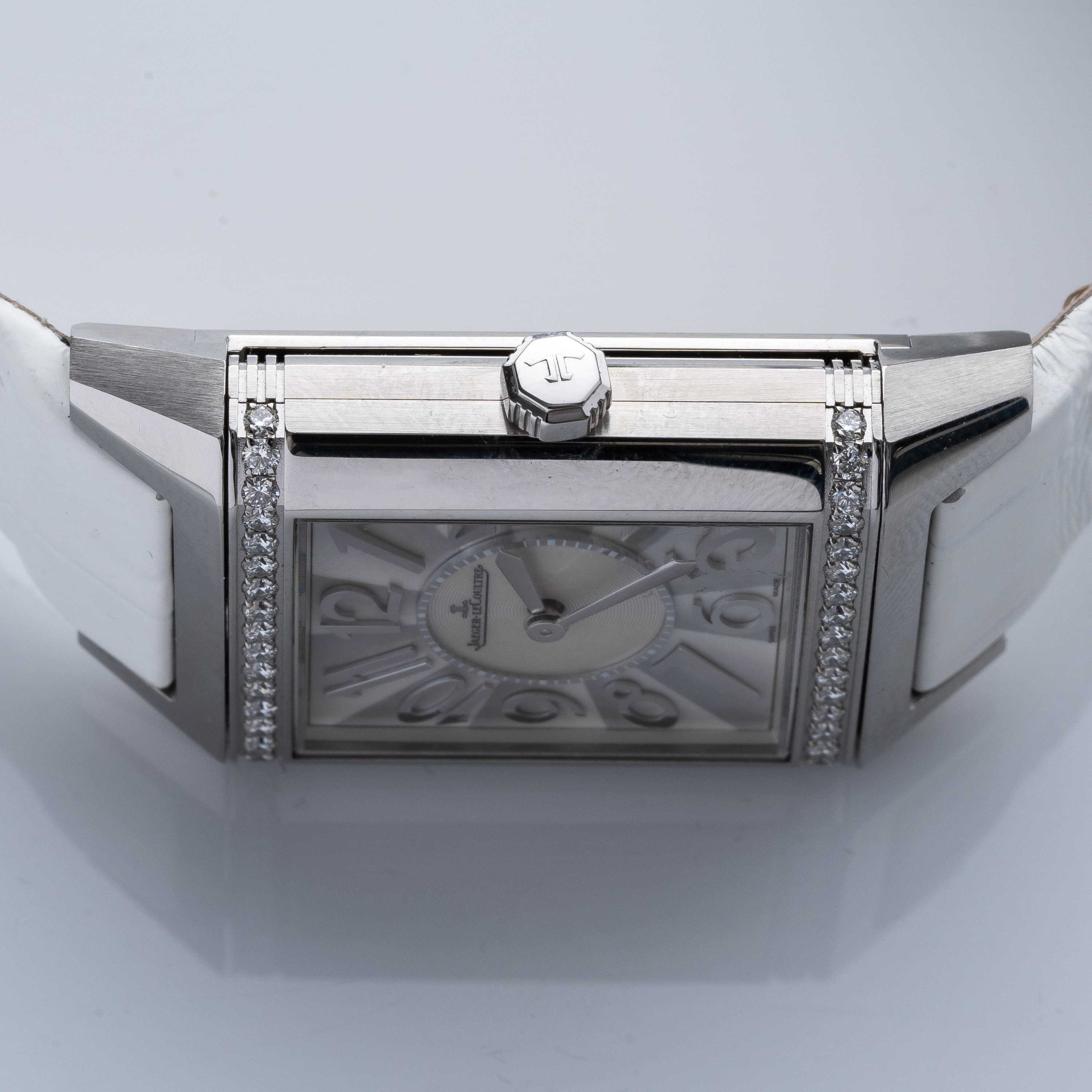 Jaeger le Coultre - Jaeger-LeCoultre, Reverso Squadra 234.4.47 con quadrante in madreperla