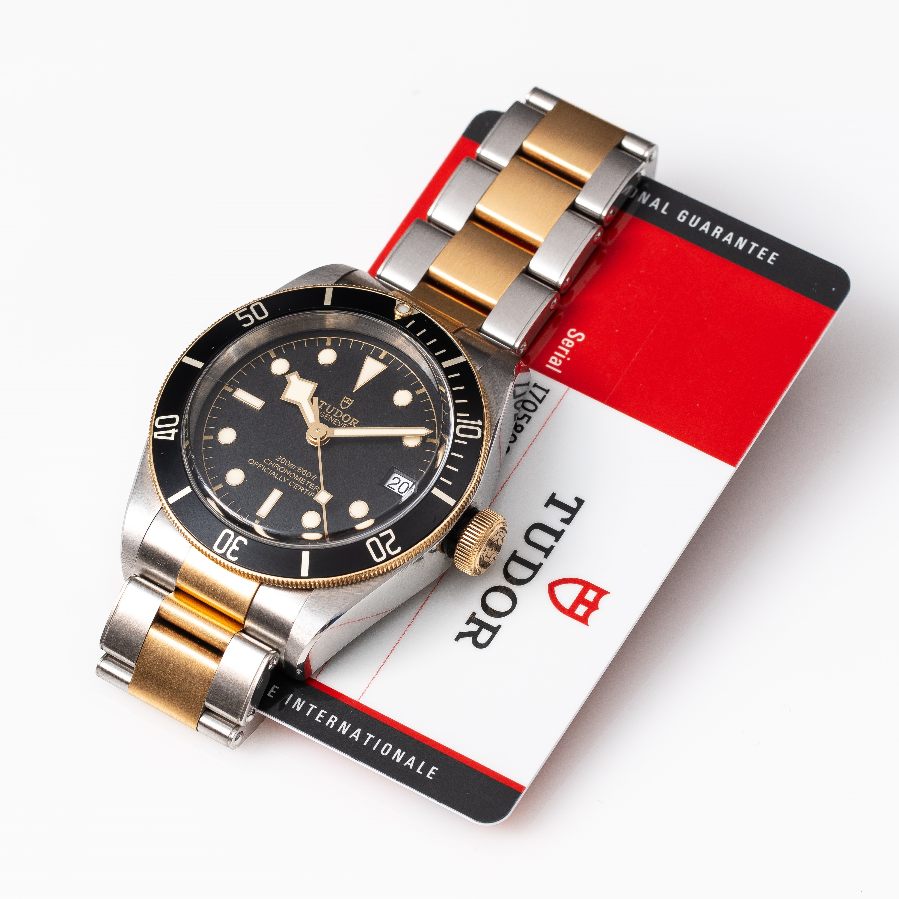 Tudor - Black Bay 79733N, orologio sportivo automatico in acciaio e oro 18 kt