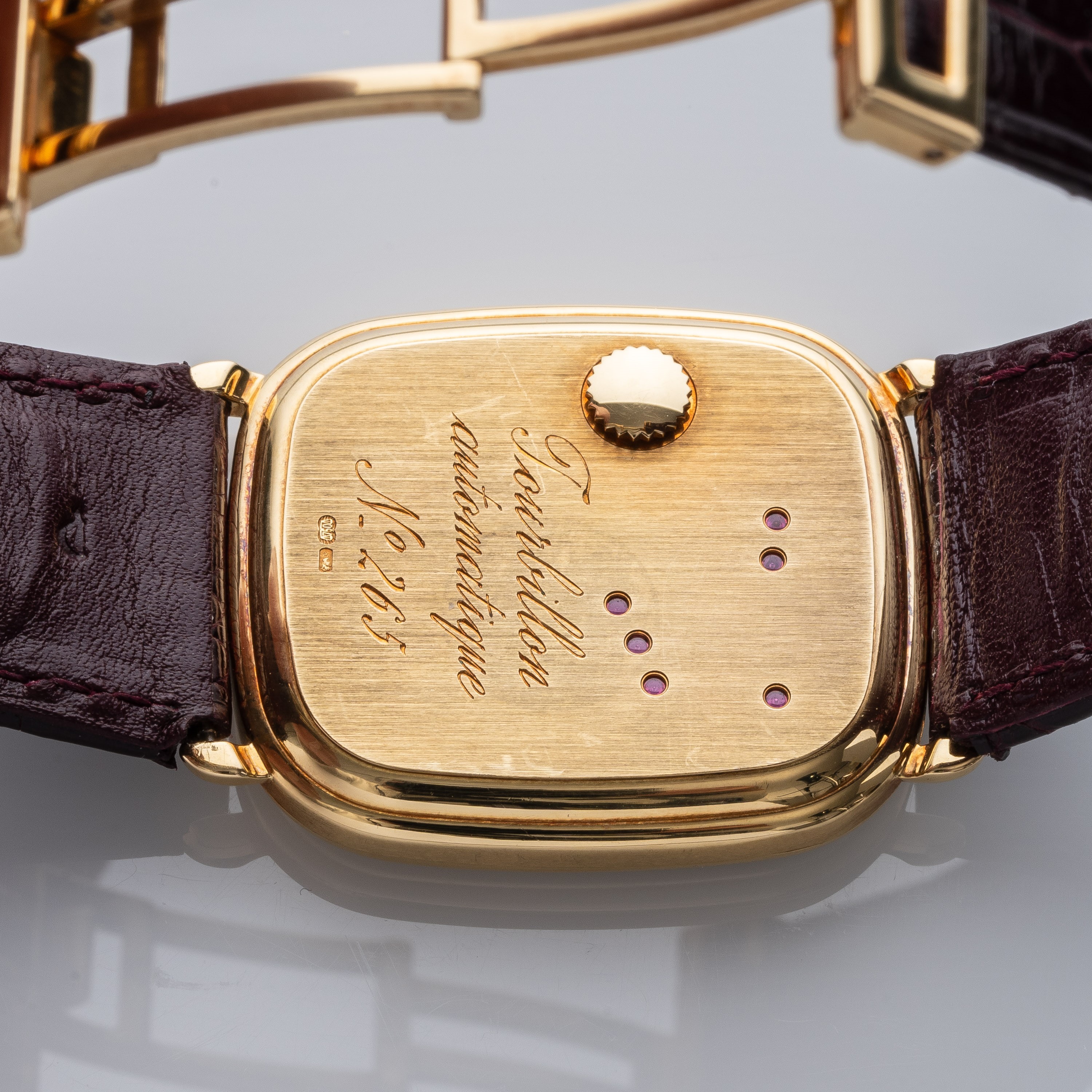 Audemars Piguet - Tourbillon Automatique BA25643/003 (oro giallo 18 kt) con quadrante champagne