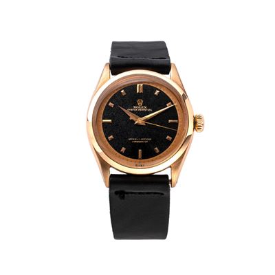 Oyster Perpetual 6284 “Oro rosa 18kt” con quadrante bitonale
