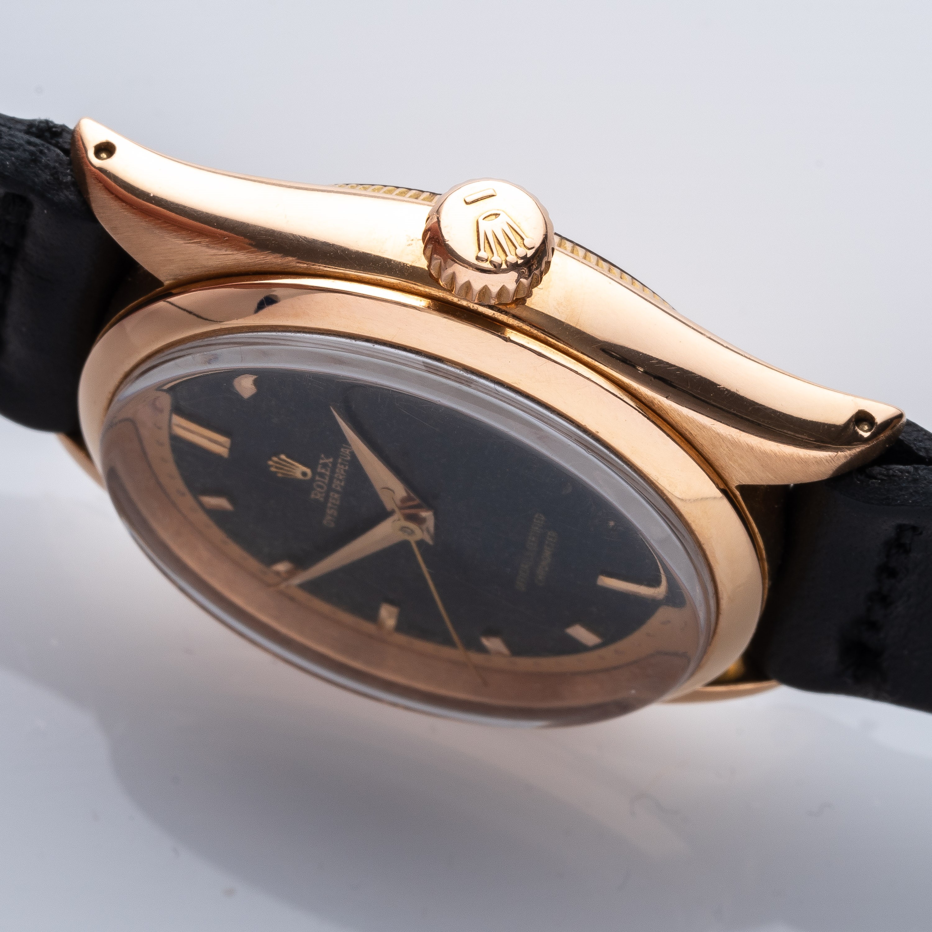 Rolex - Oyster Perpetual 6284 “Oro rosa 18kt” con quadrante bitonale
