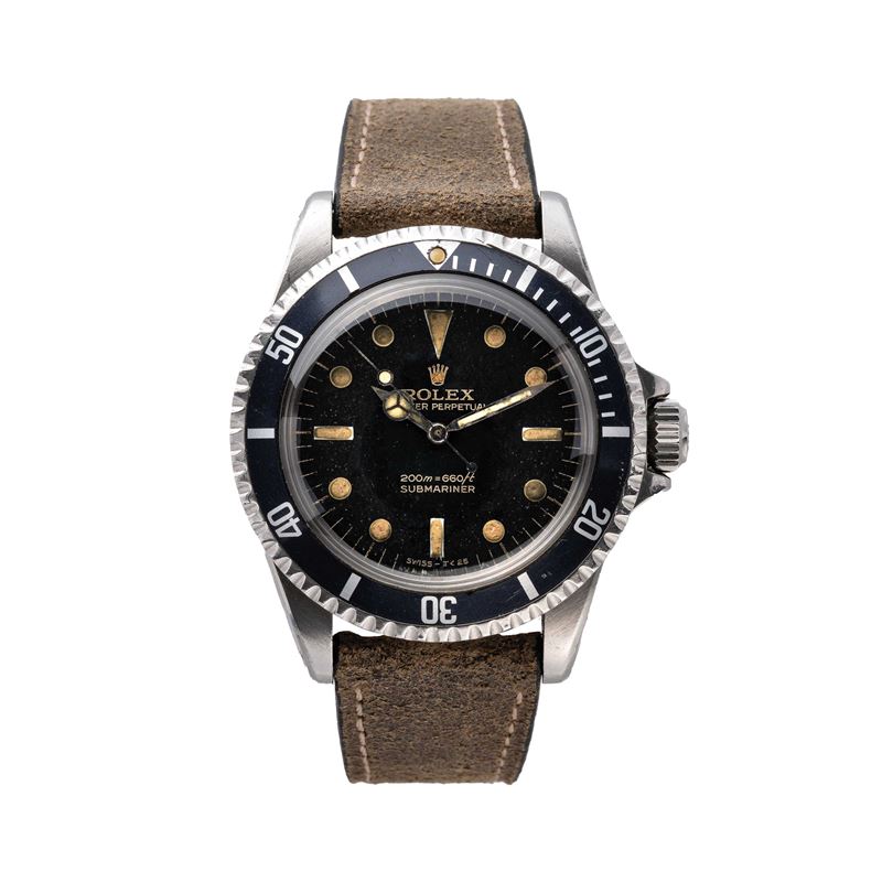 Submariner Ref. 5513 (1966) “Bart Simpson”, acciaio, cal. Rolex 1520