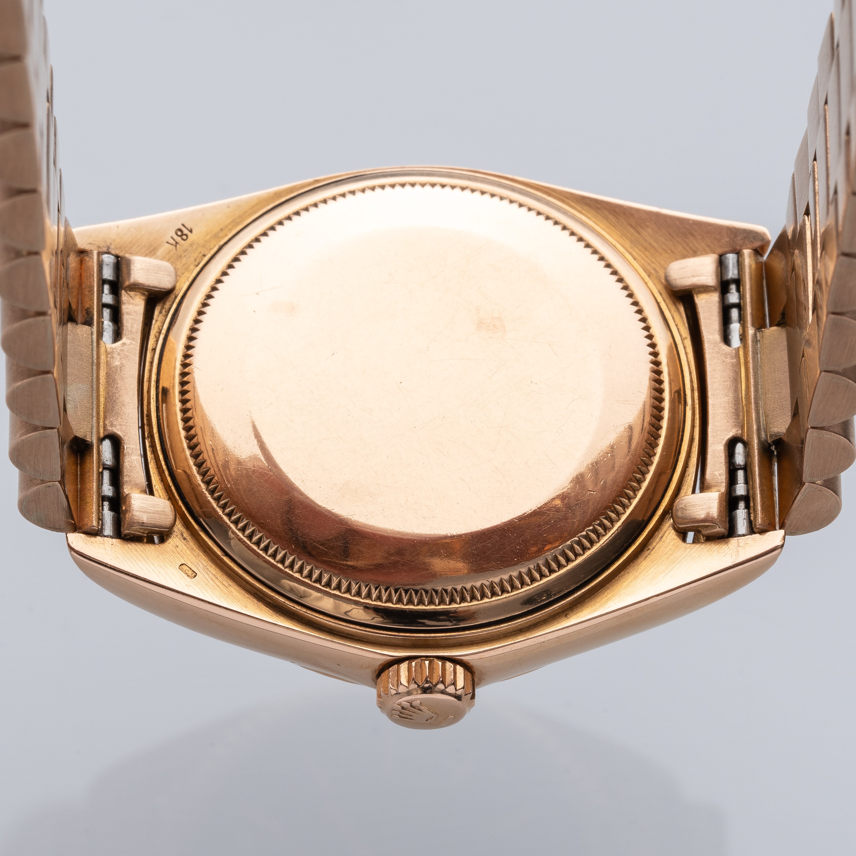 Rolex - Day-Date Ref. 1803 in oro rosa 18 kt con datario in arabo