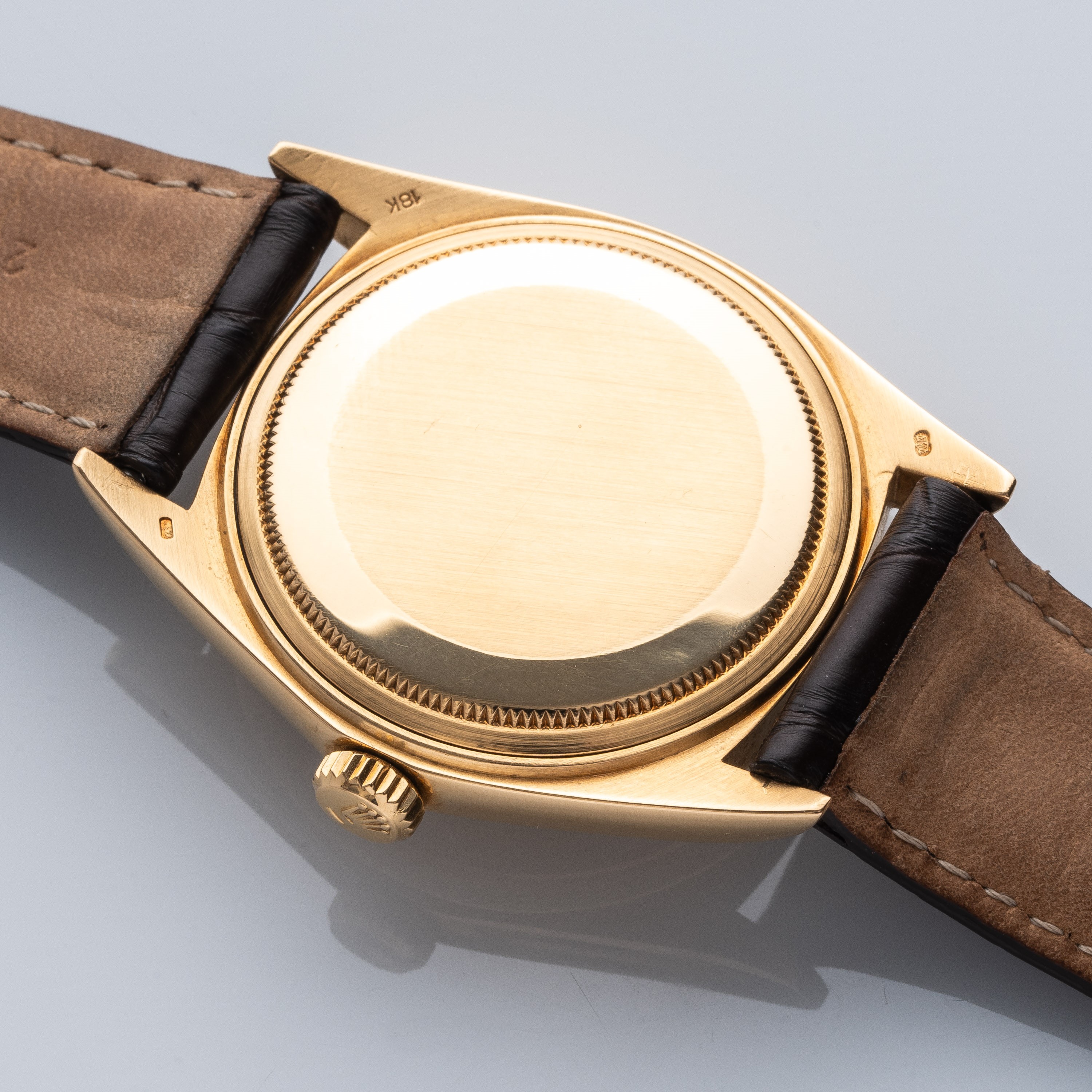 Rolex - Datejust 1611 (1977) orologio solo tempo in oro giallo 18 kt con datario e ghiera “Morell...