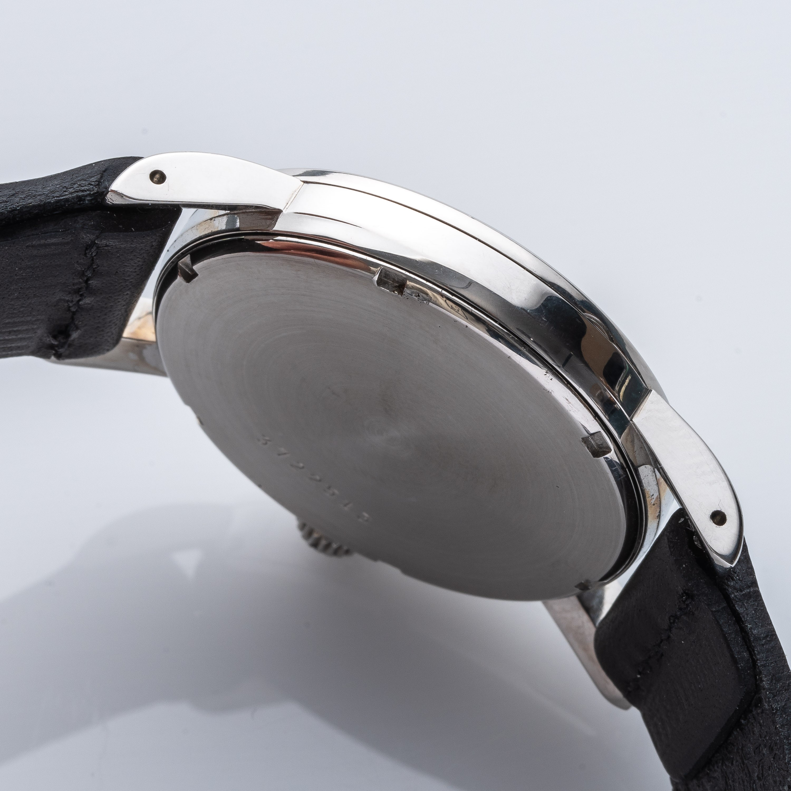 Eterna - Orologio da polso Solo Tempo in acciaio a carica manuale con quadrante bitonale e sfere ...