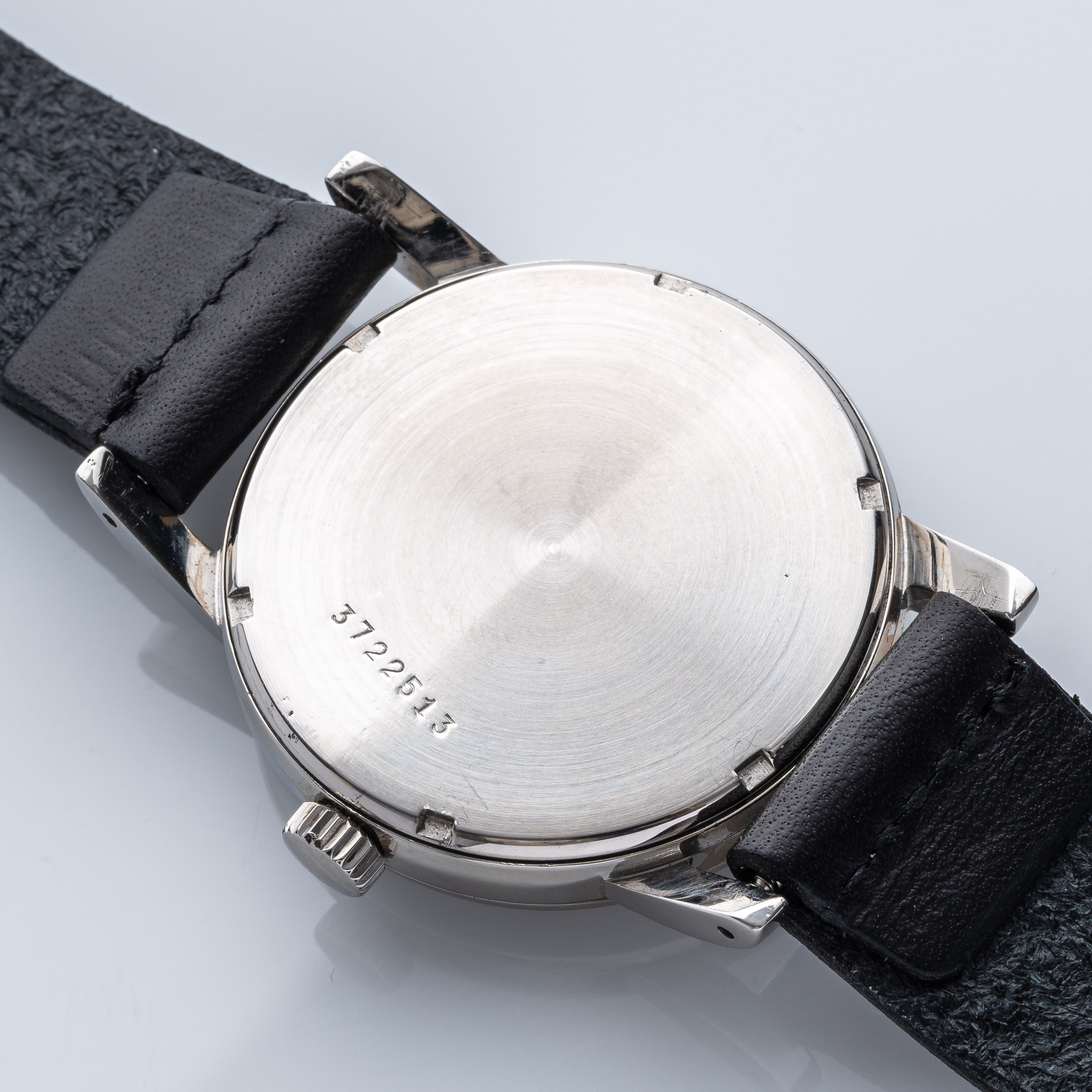 Eterna - Orologio da polso Solo Tempo in acciaio a carica manuale con quadrante bitonale e sfere ...